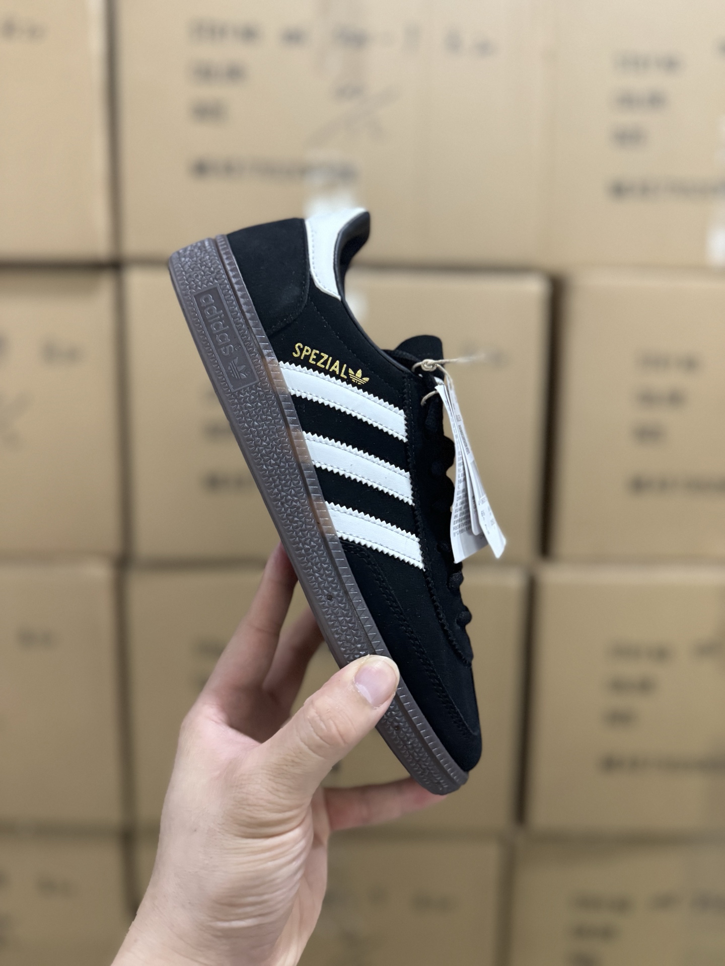 Adidas Handball Spezial Black/White Men's Shoes DB3021 Size 36-45 1 i1755676826287 2347 0 0