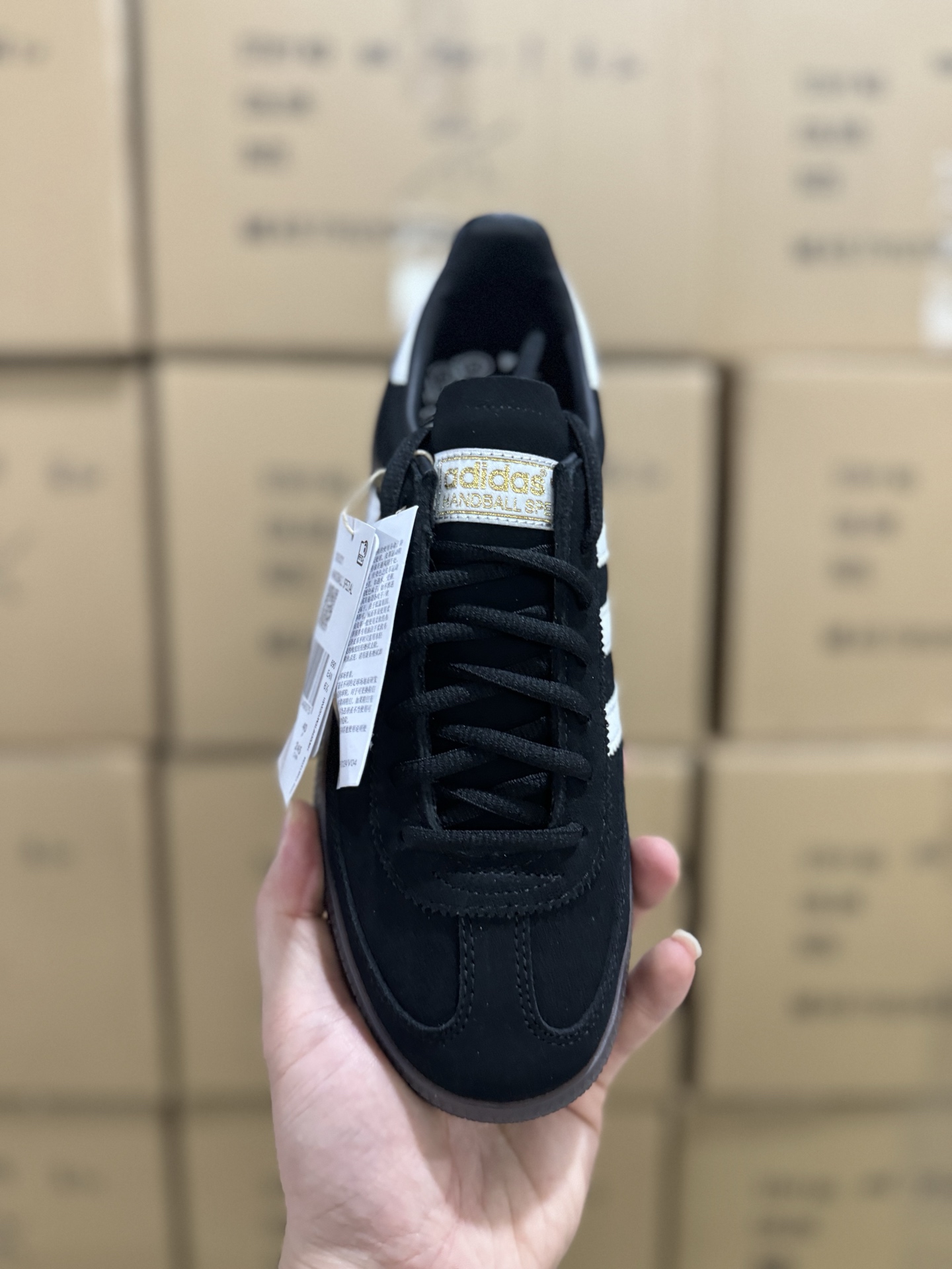 Adidas Handball Spezial Black/White Men's Shoes DB3021 Size 36-45 2 i1755676835114 7282 0 1