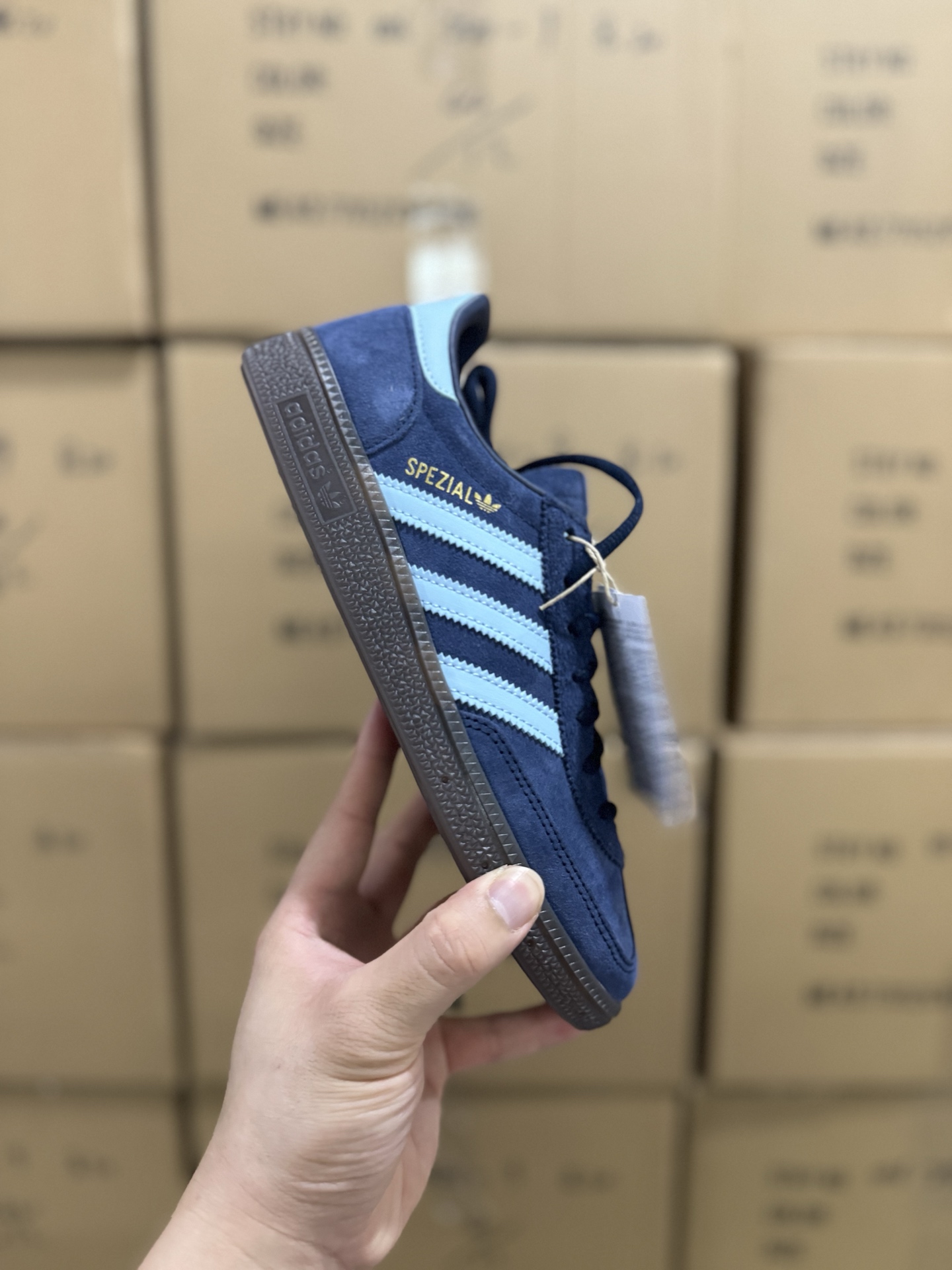Adidas Handball Spezial Blue Suede Sneakers Original Quality, Comfortable Handball Shoes 2 i1755677047748 2515 0 0