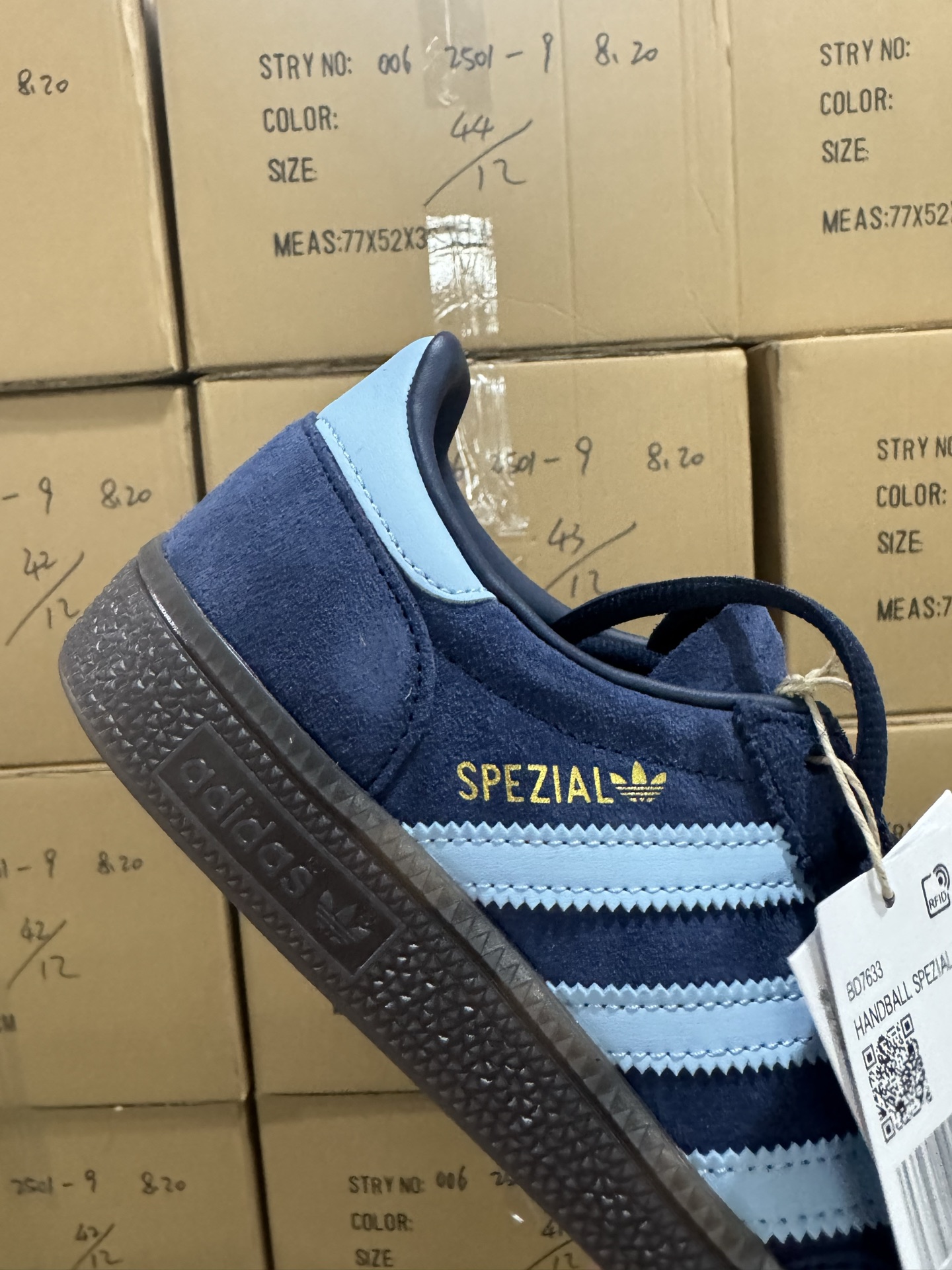 Adidas Handball Spezial Blue Suede Sneakers Original Quality, Comfortable Handball Shoes 7 i1755677049383 8390 0 5