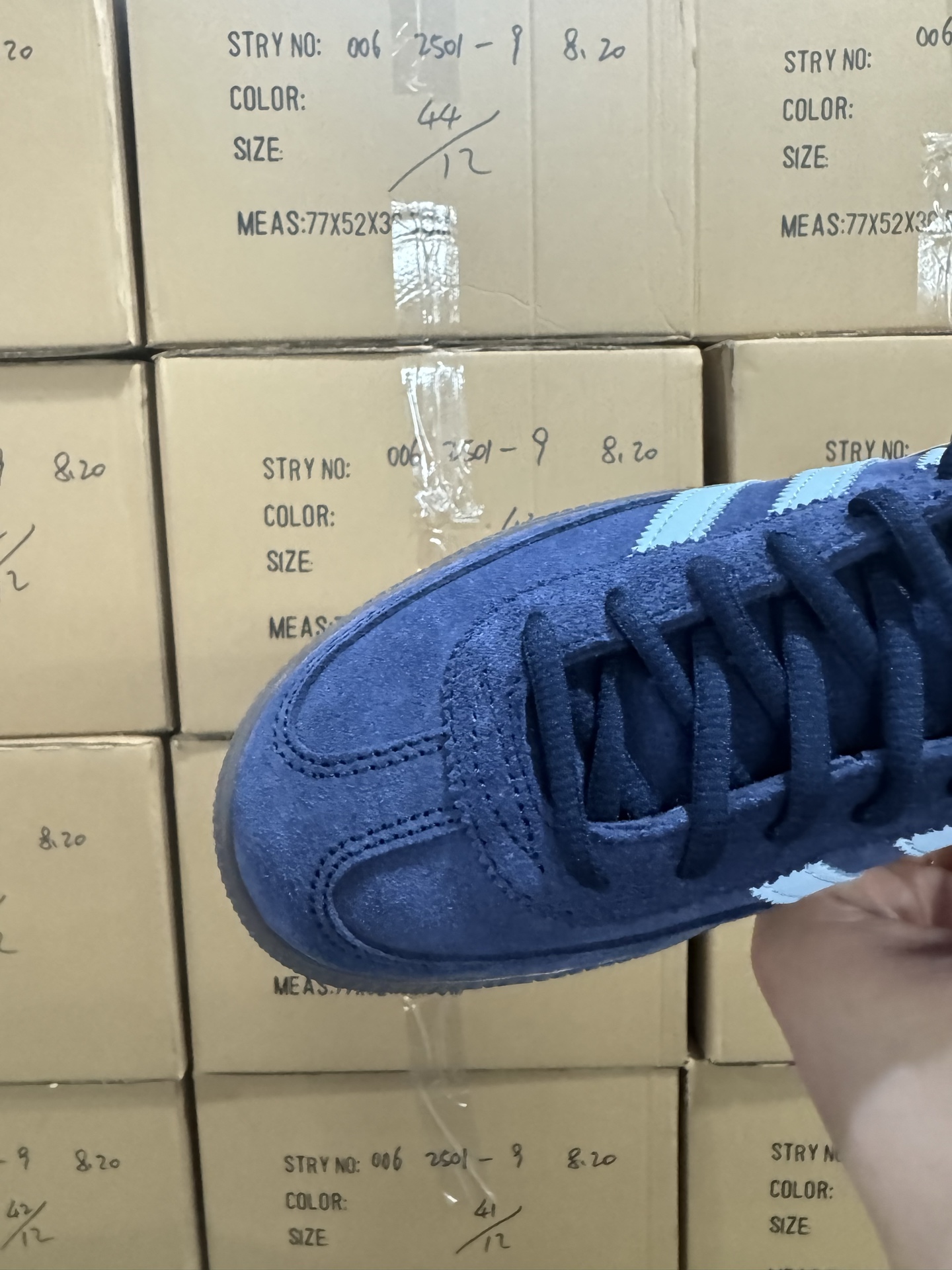 Adidas Handball Spezial Blue Suede Sneakers Original Quality, Comfortable Handball Shoes 5 i1755677061451 8187 0 3