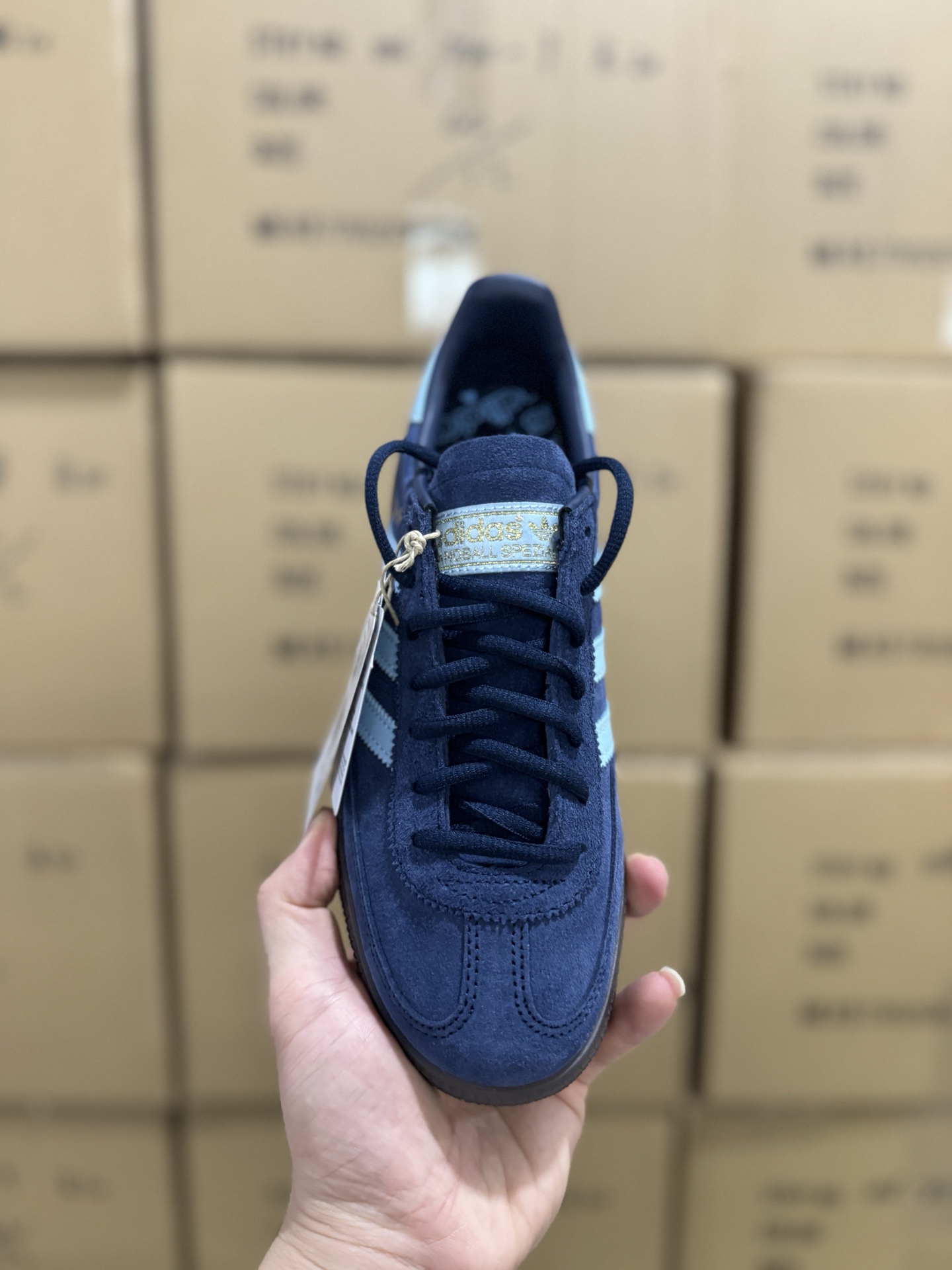 Adidas Handball Spezial Blue Suede Sneakers Original Quality, Comfortable Handball Shoes 3 i1755677073212 6873 0 1