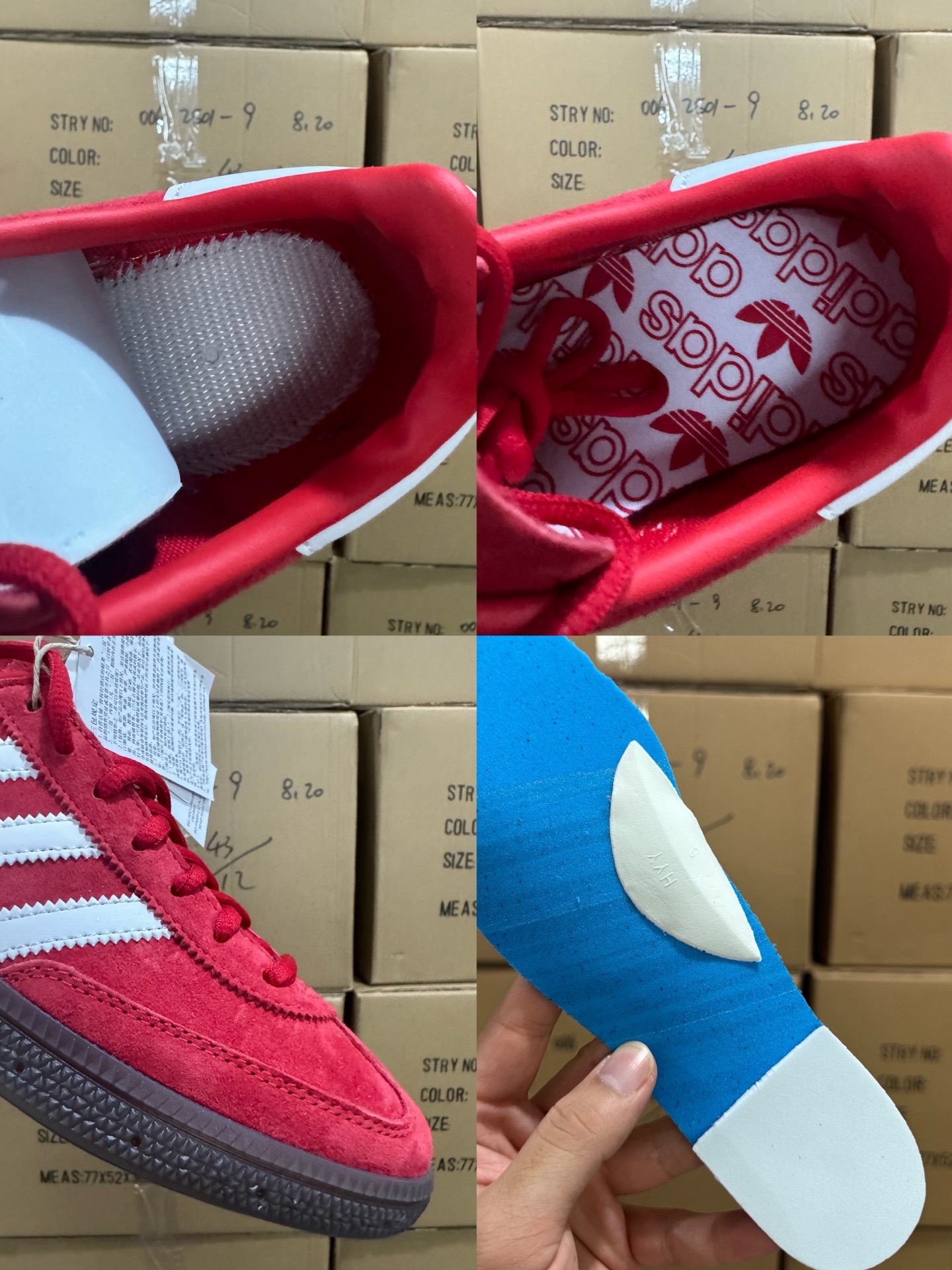 Adidas Handball Spezial Shoes - Red Suede, White Stripes - Premium Quality 10 i1755677288090 9752 0 8