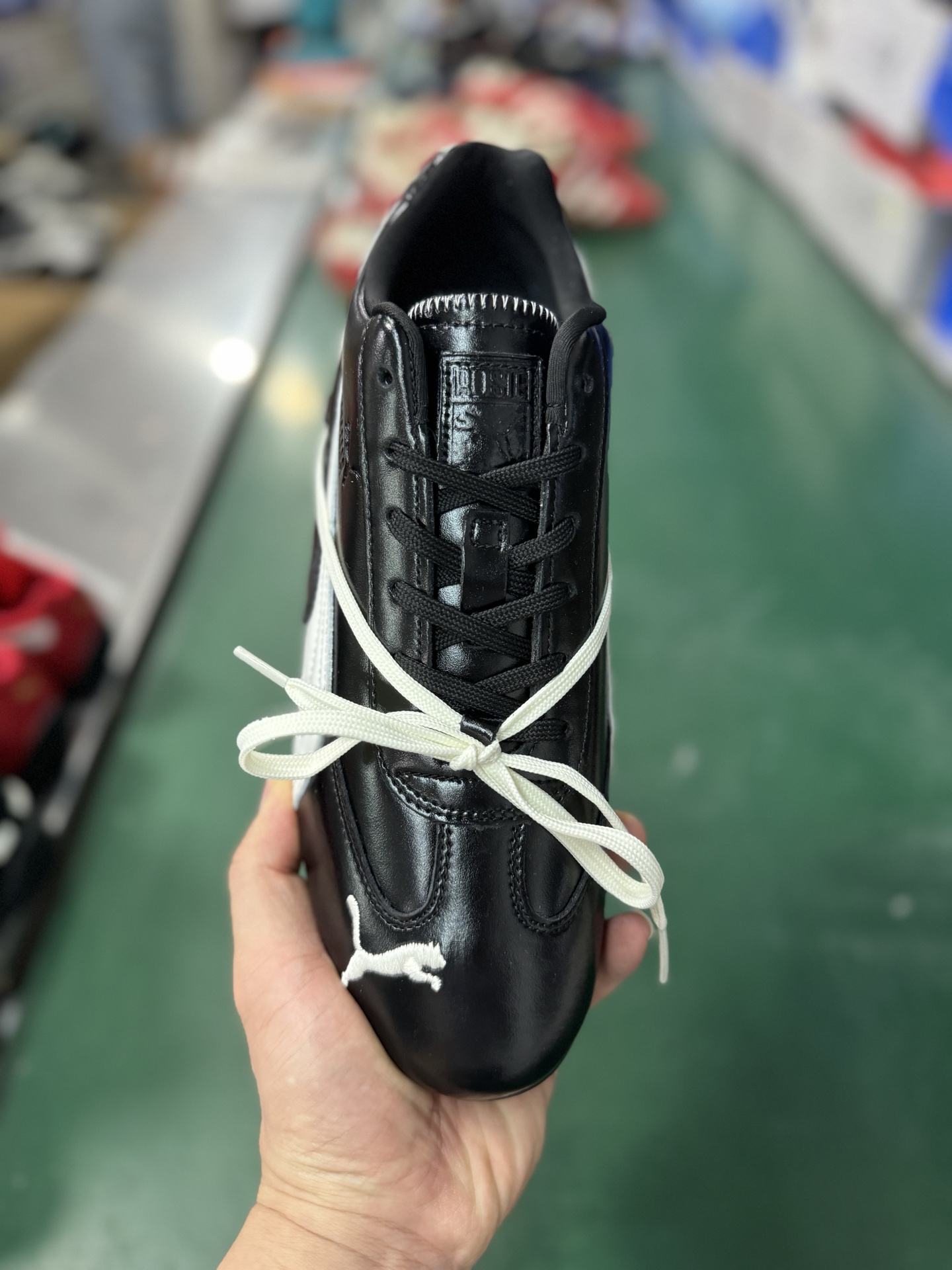 Puma x Rose Speedcat Low-Top Sneakers - Black & White - Style 404391-01 2 i1757321232790 9635 0 1