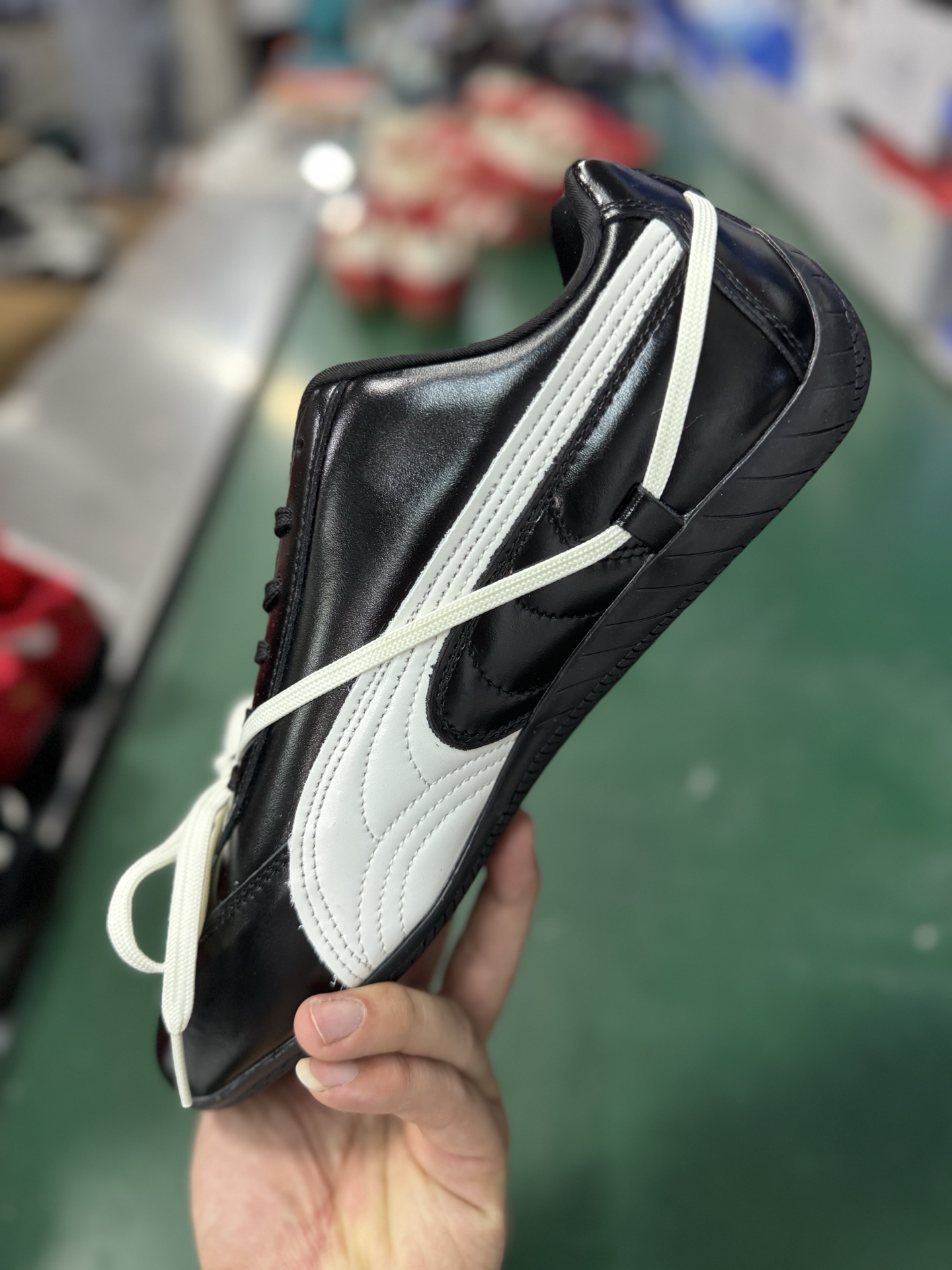 Puma x Rose Speedcat Low-Top Sneakers - Black & White - Style 404391-01 3 i1757321237200 4826 0 2