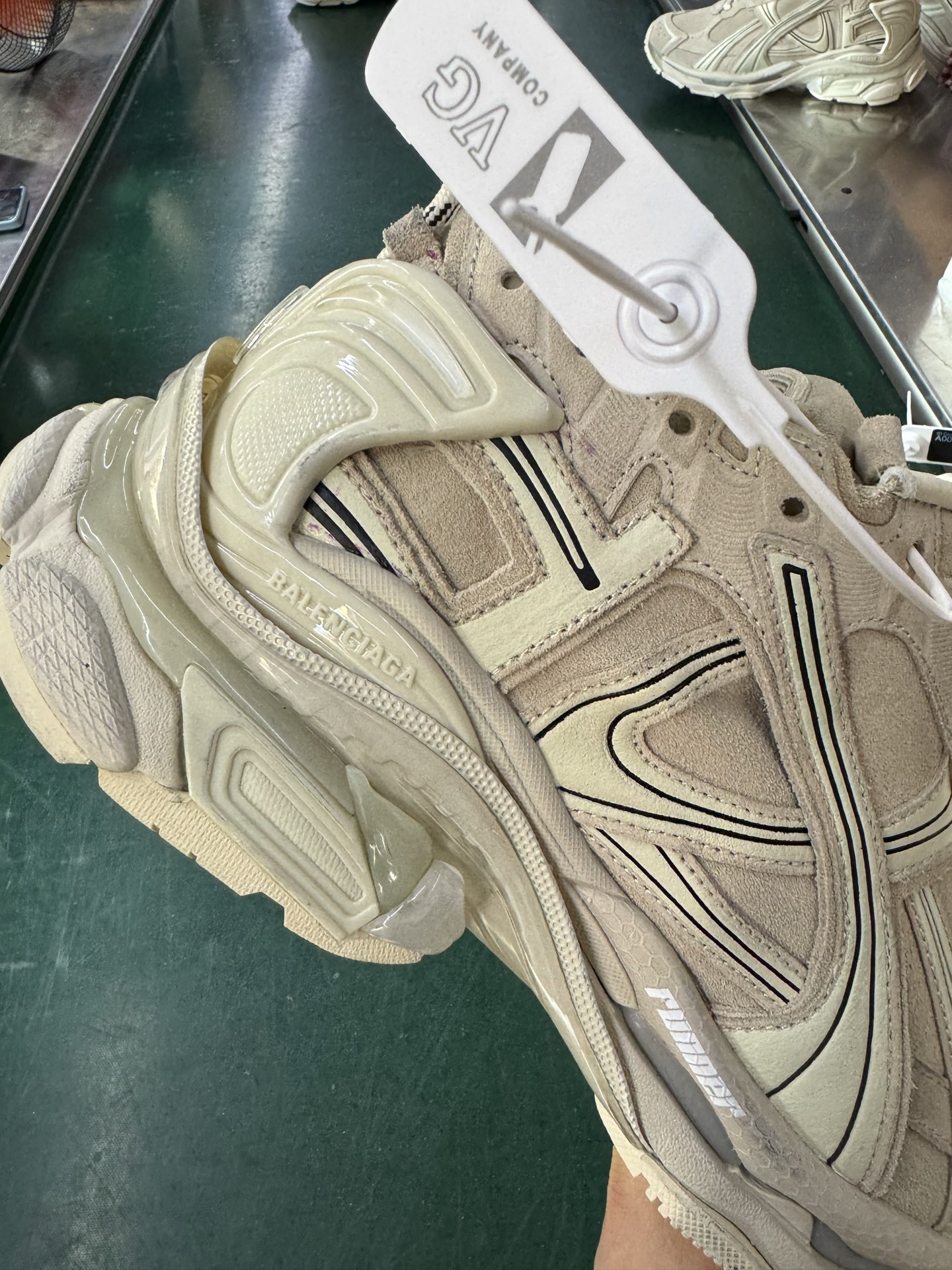 Balenciaga Runner Sneakers In Beige Suede,Size 35-46,Style 772774WRNSD9900 7 i1757408372096 7604 0 5