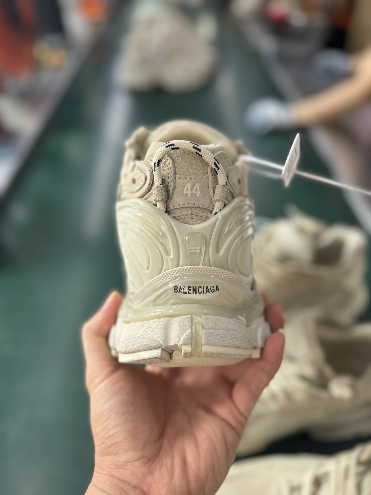 Balenciaga Runner Sneakers In Beige Suede,Size 35-46,Style 772774WRNSD9900 8 i1757408372124 7580 0 6