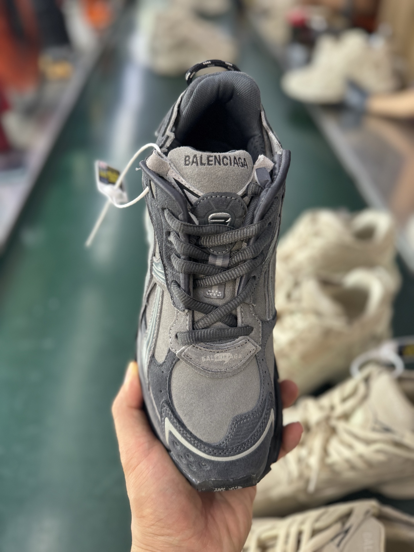 Balenciaga Runner Sneakers Gray Suede - Comfortable, Stylish, and Durable 3 i1757408400903 6109 0 1