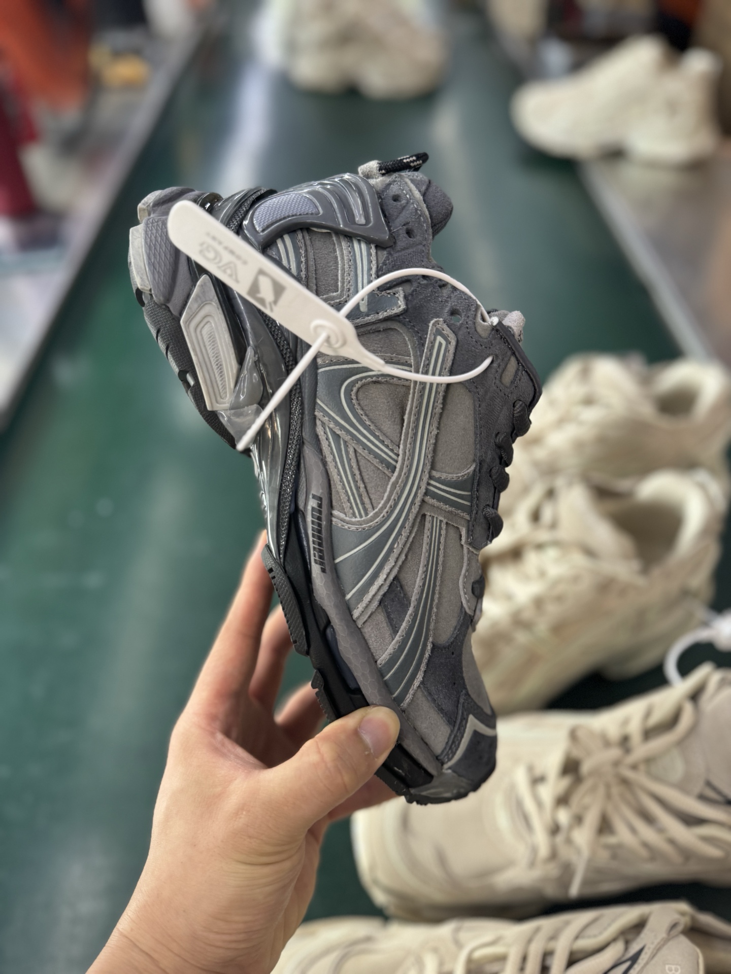 Balenciaga Runner Sneakers Gray Suede - Comfortable, Stylish, and Durable 2 i1757408415943 4005 0 0