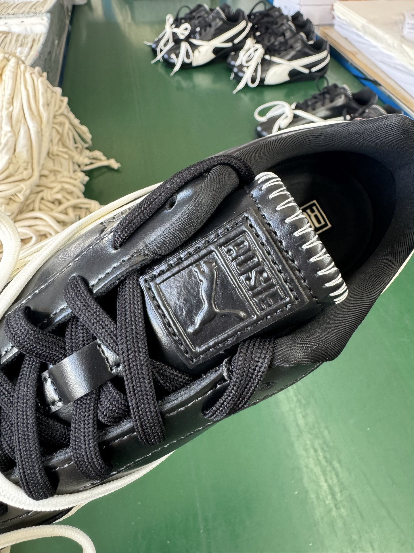 PUMA x Rosé Speedcat Racing Sneakers - Black Leather, Low Profile, Perfect Replica 6 i1758441922482 8796 0 4