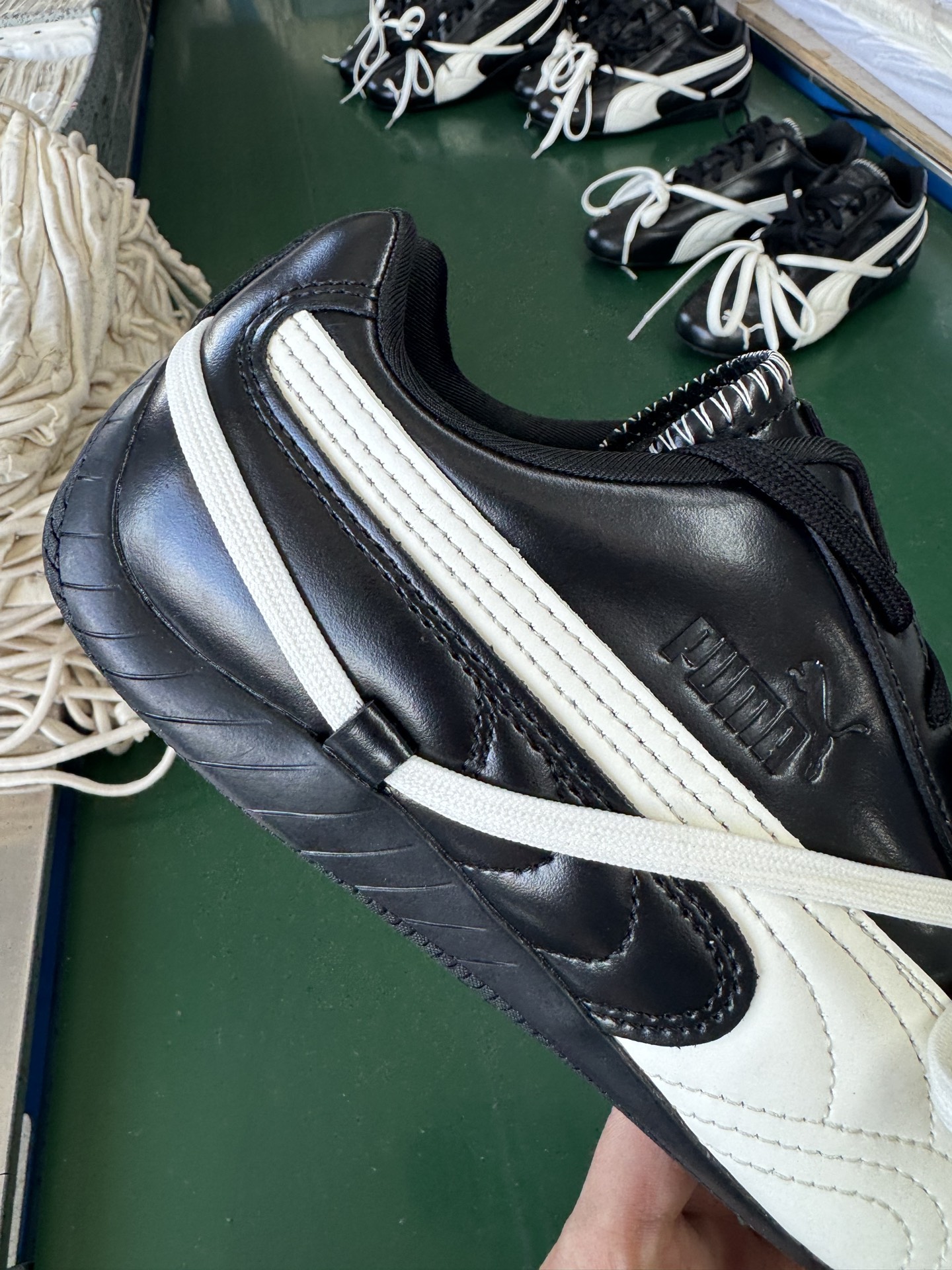 PUMA x Rosé Speedcat Racing Sneakers - Black Leather, Low Profile, Perfect Replica 7 i1758441922483 569 0 5
