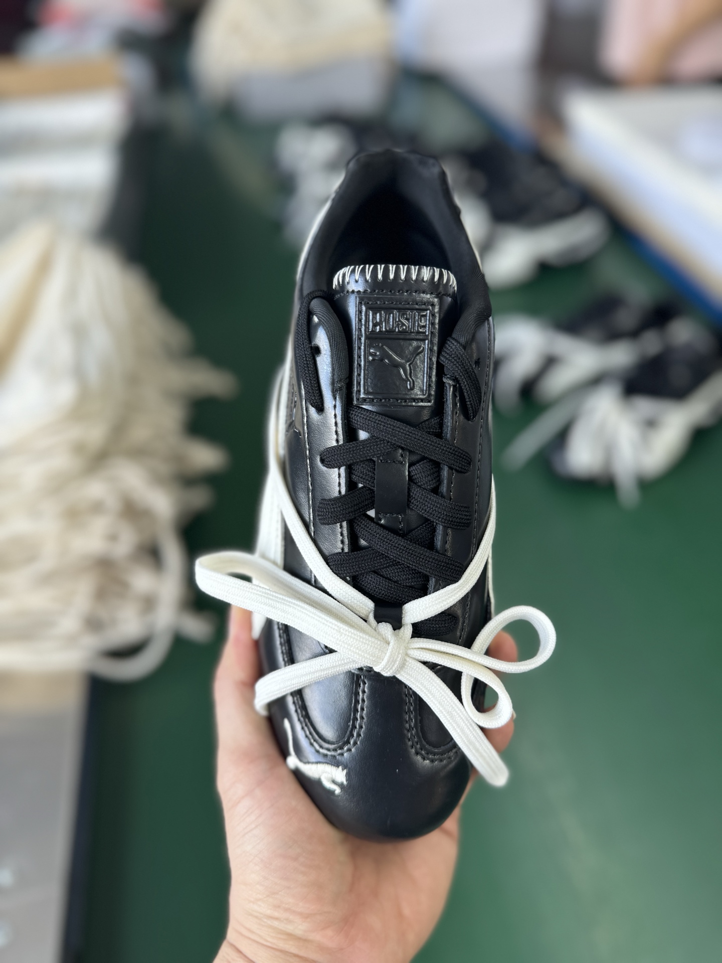 PUMA x Rosé Speedcat Racing Sneakers - Black Leather, Low Profile, Perfect Replica 3 i1758441922555 9721 0 1
