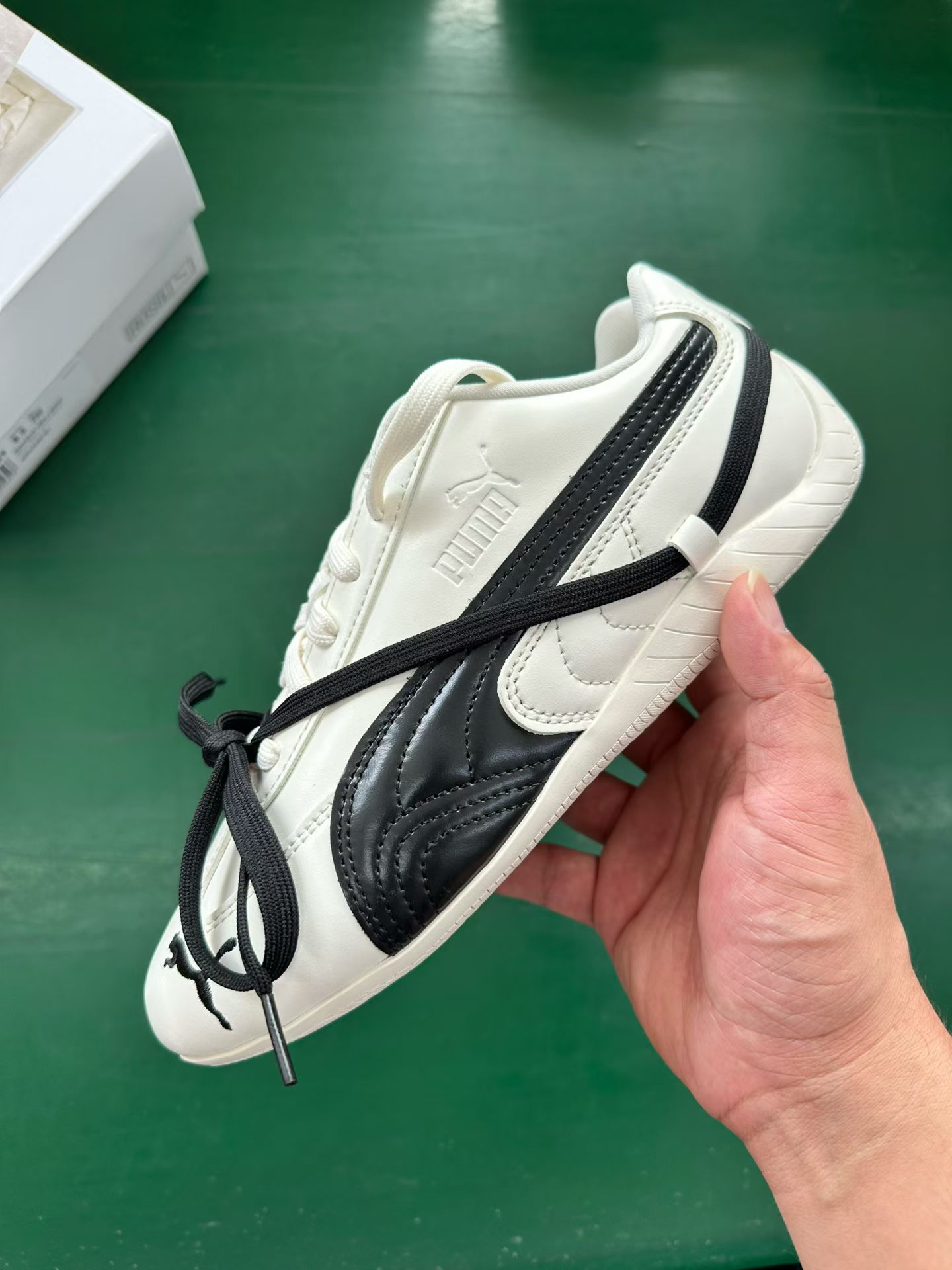 Rosé x PUMA彪马 Speedcat 系列 情侣薄底赛车德训双鞋 404390-01