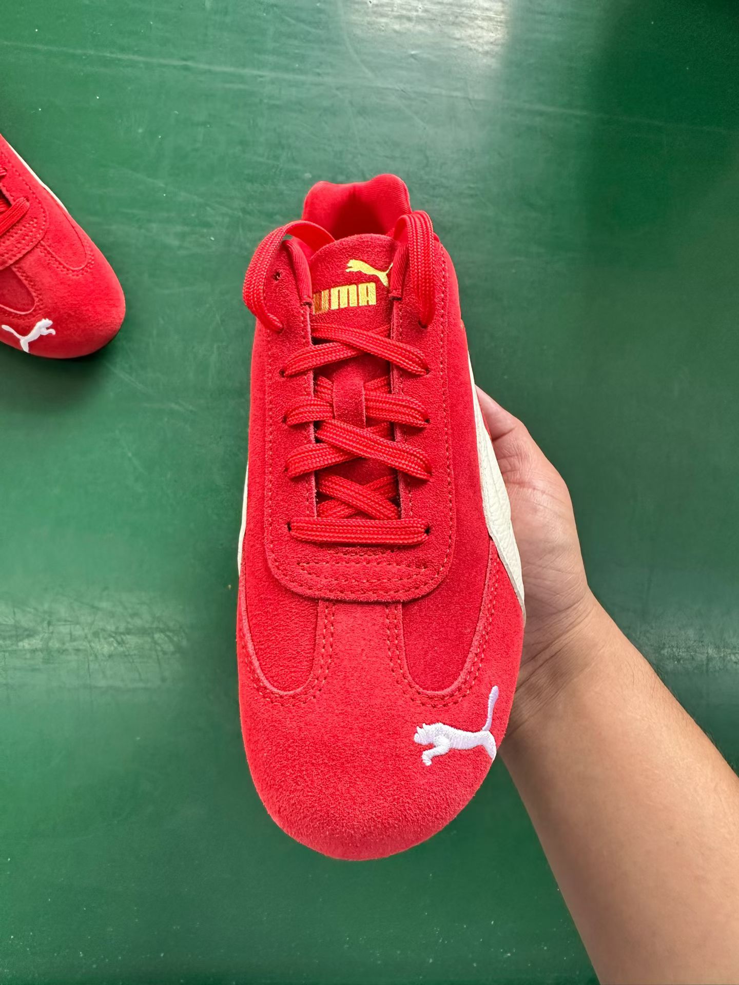 PUMA Speedcat China Edition: Red Leather Sneakers Size 35.5-45 (406329-02) 2 a1759040909666 0686
