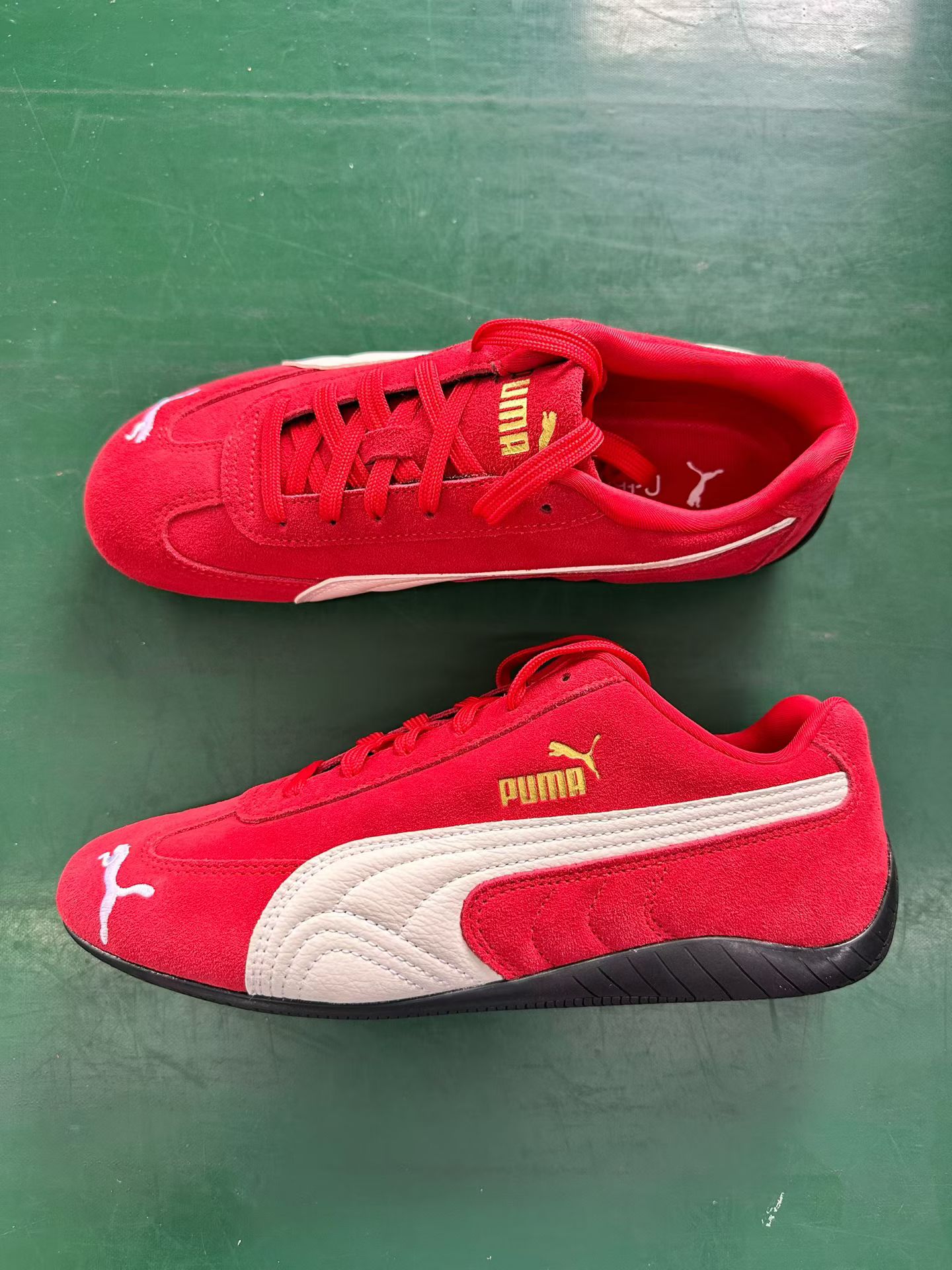PUMA Speedcat China Edition: Red Leather Sneakers Size 35.5-45 (406329-02) 5 a1759040909687 6778