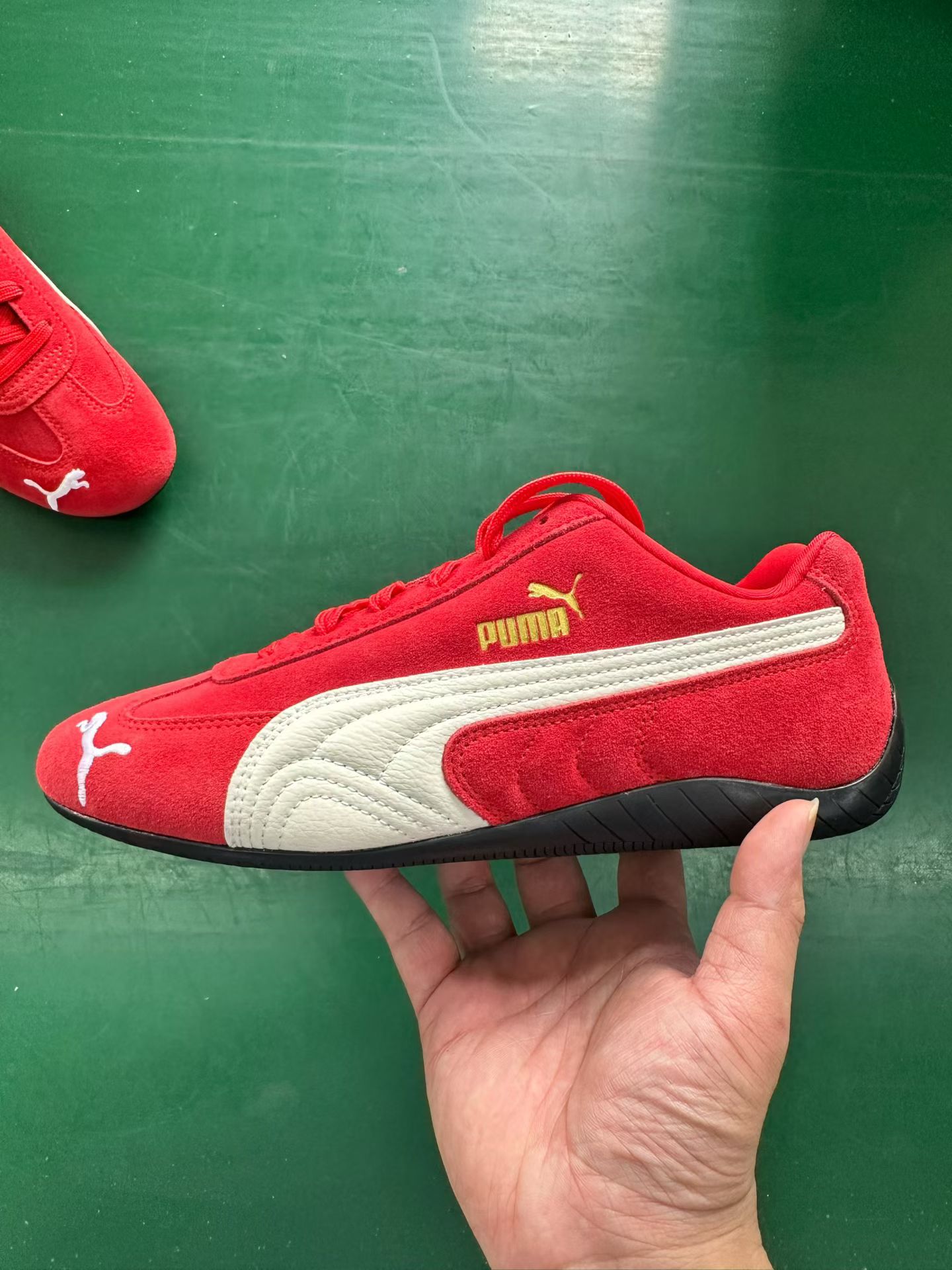 PUMA Speedcat China Edition: Red Leather Sneakers Size 35.5-45 (406329-02) 1 a1759040909692 6450