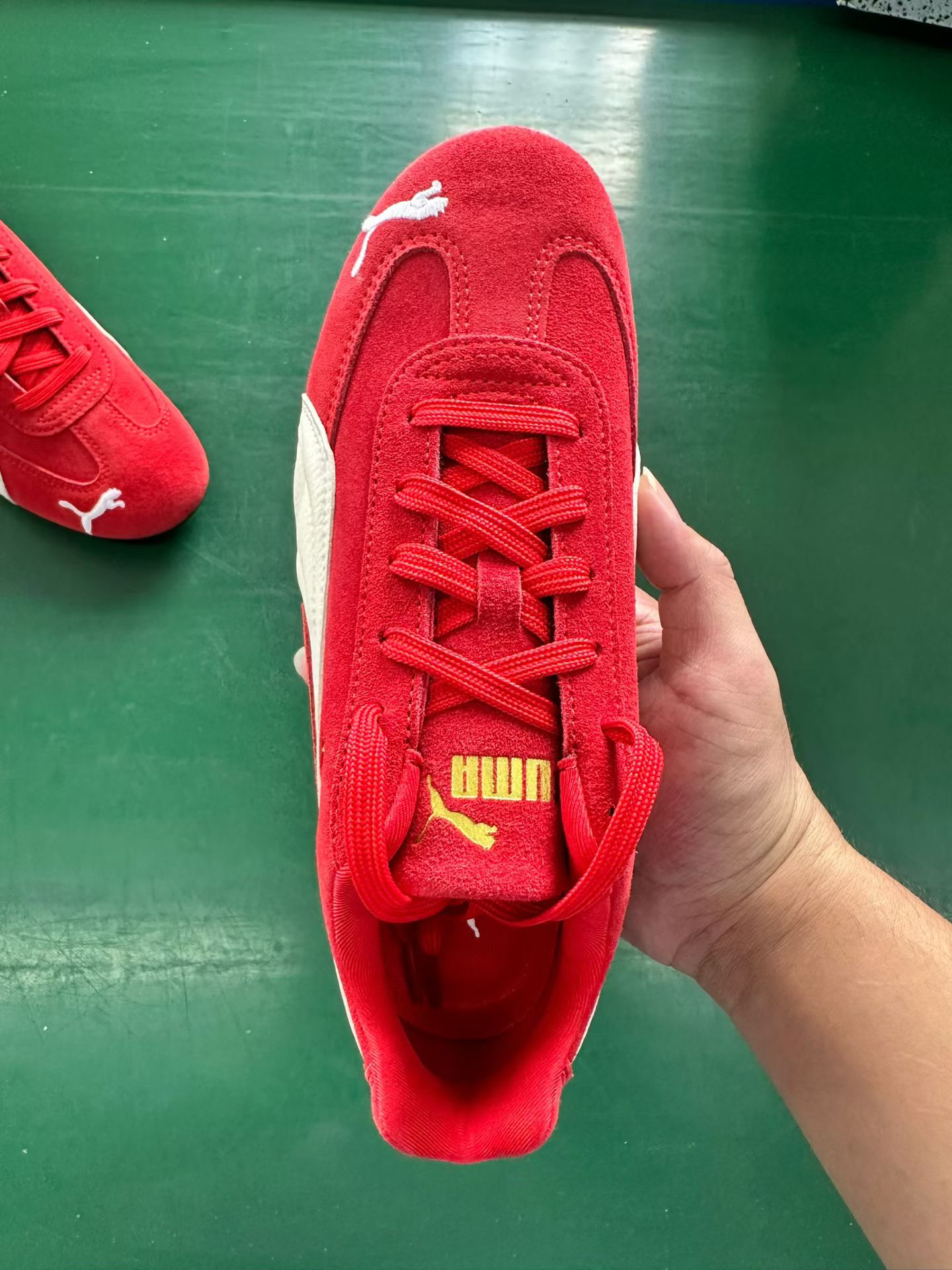 PUMA Speedcat China Edition: Red Leather Sneakers Size 35.5-45 (406329-02) 6 a1759040910787 4061