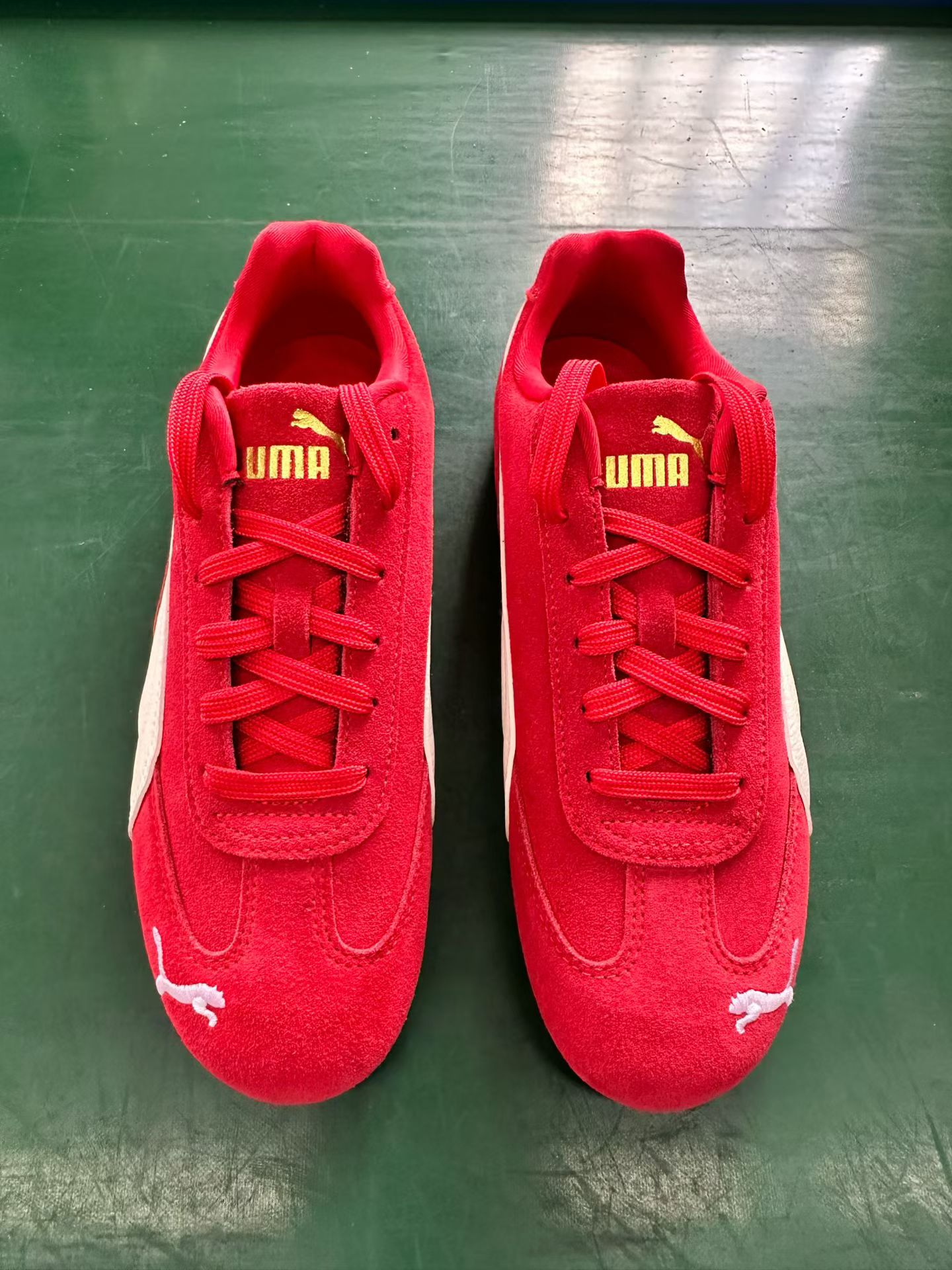 PUMA Speedcat China Edition: Red Leather Sneakers Size 35.5-45 (406329-02) 7 a1759040910789 7281