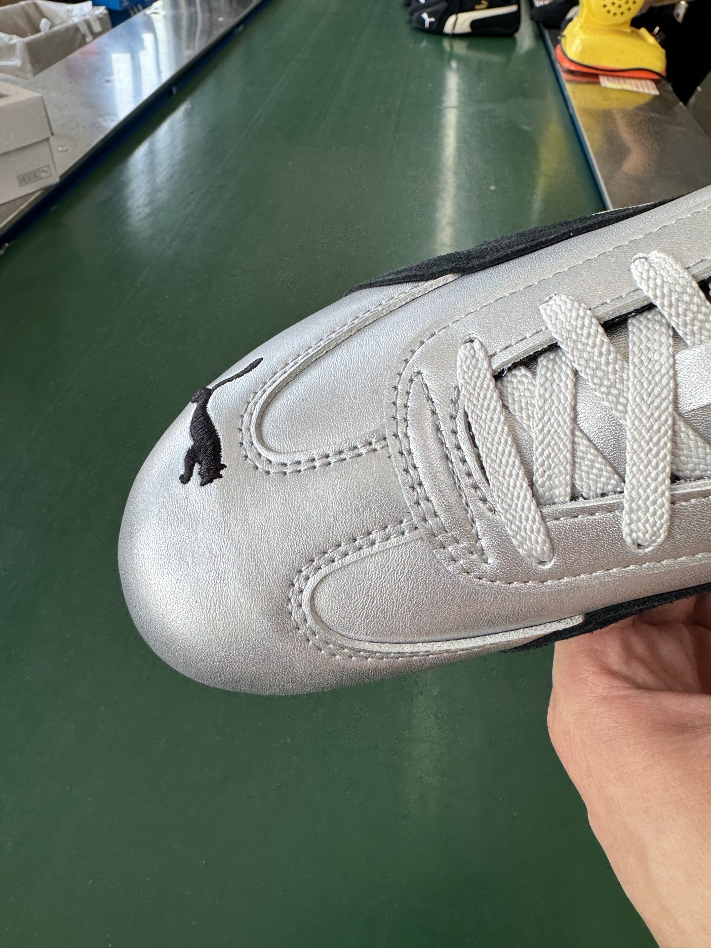 CS版本PUMA 赛车鞋 PUMA彪马 Speedcat 系列 黑银 403689-01 CS版本PUMA 赛车鞋 PUMA彪马 Speedcat 系列 黑银 403689-01