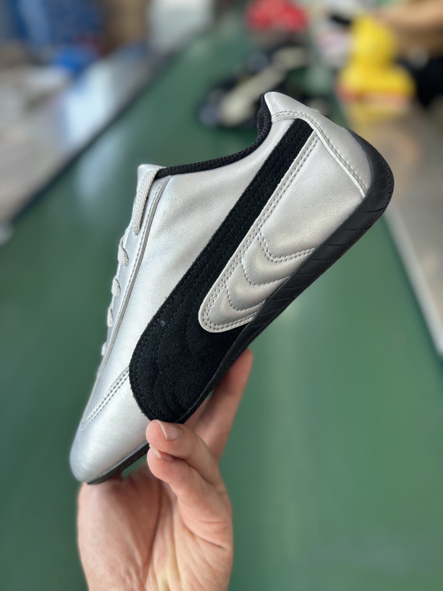 CS版本PUMA 赛车鞋 PUMA彪马 Speedcat 系列 黑银 403689-01 CS版本PUMA 赛车鞋 PUMA彪马 Speedcat 系列 黑银 403689-01