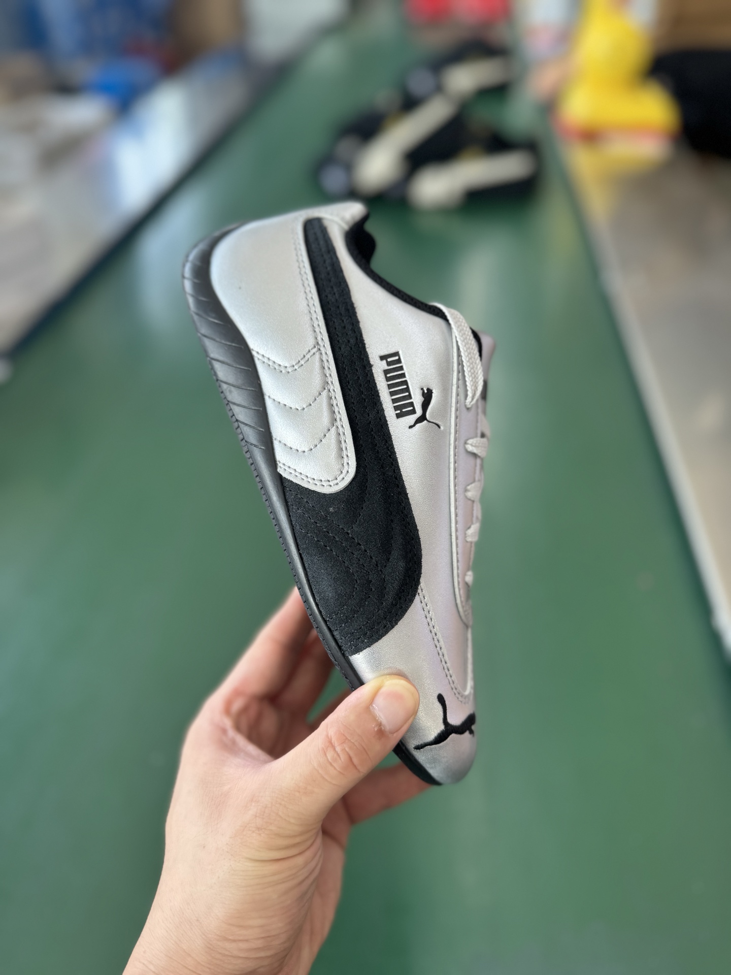 CS版本PUMA 赛车鞋 PUMA彪马 Speedcat 系列 黑银 403689-01 CS版本PUMA 赛车鞋 PUMA彪马 Speedcat 系列 黑银 403689-01