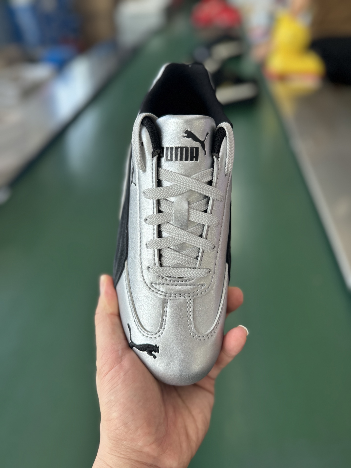 CS版本PUMA 赛车鞋 PUMA彪马 Speedcat 系列 黑银 403689-01 CS版本PUMA 赛车鞋 PUMA彪马 Speedcat 系列 黑银 403689-01