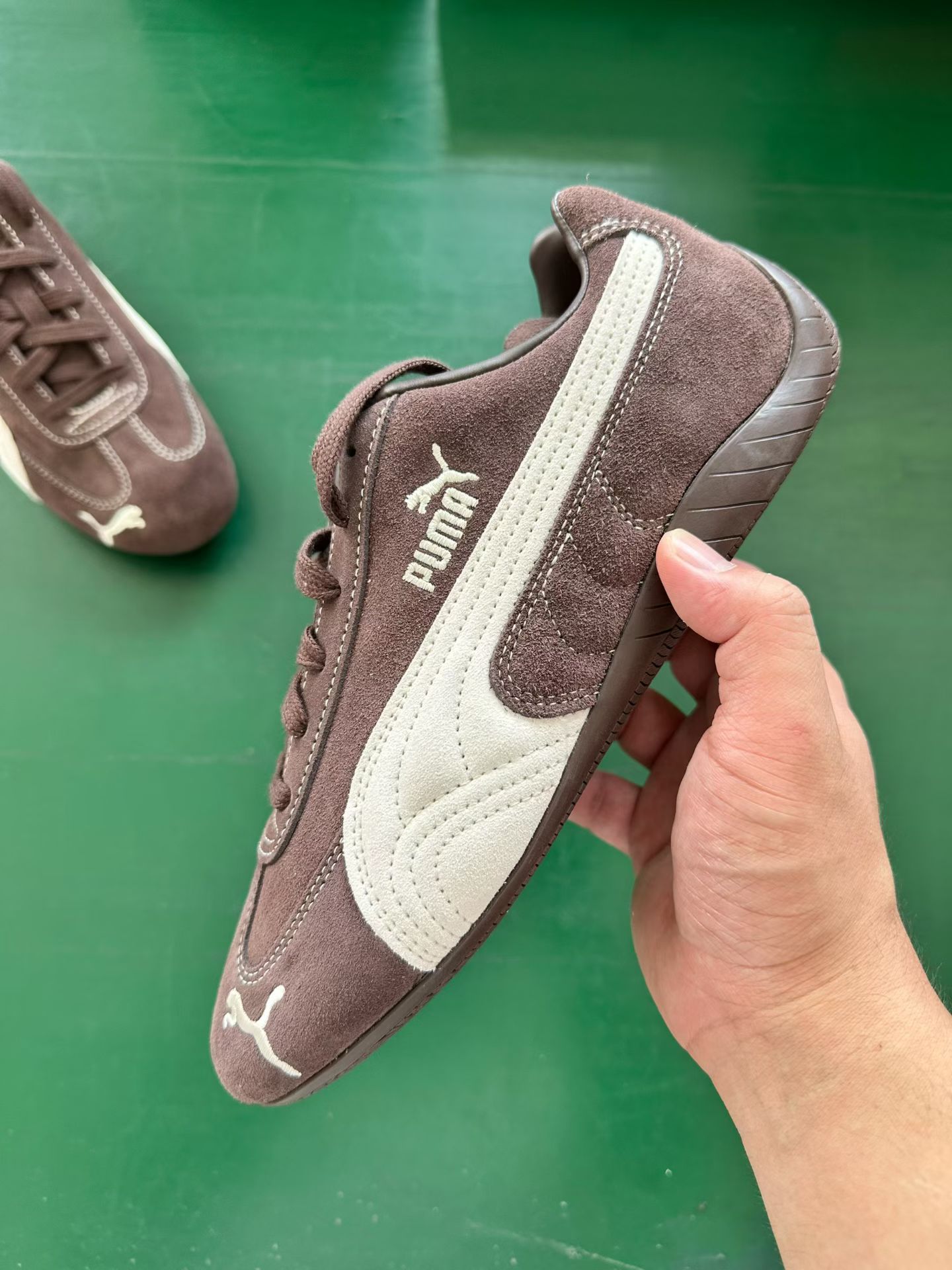 PUMA Speedcat TTF Unisex Sneakers - Classic Suede Design, Brown Color 4 a1759901793364 2733