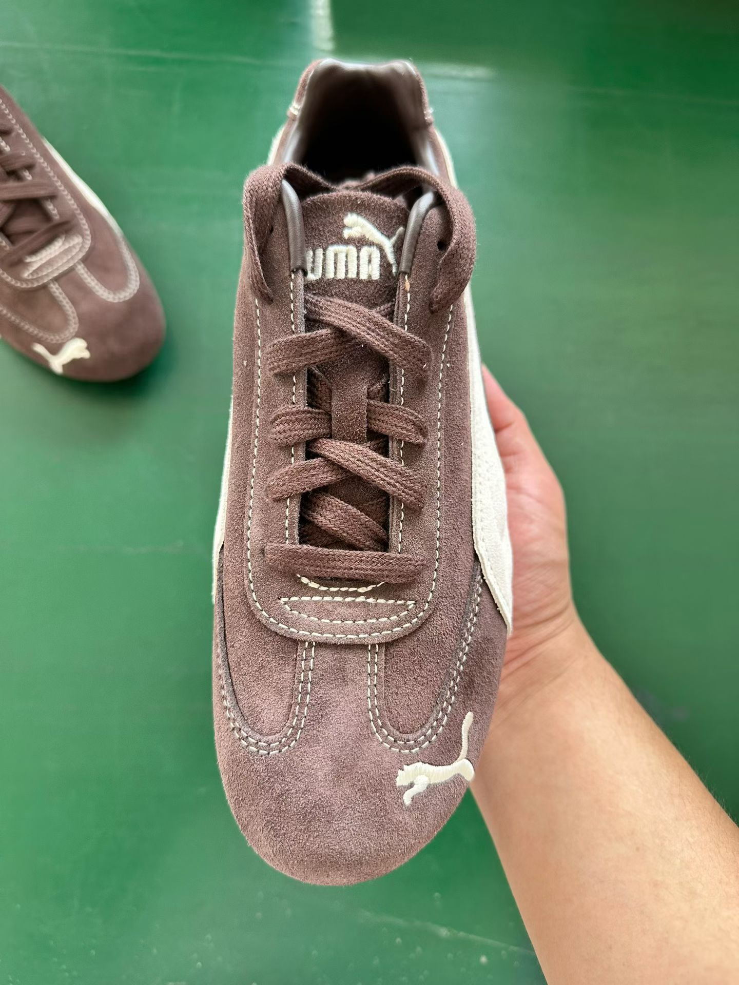 PUMA Speedcat TTF Unisex Sneakers - Classic Suede Design, Brown Color 3 a1759901793369 4366