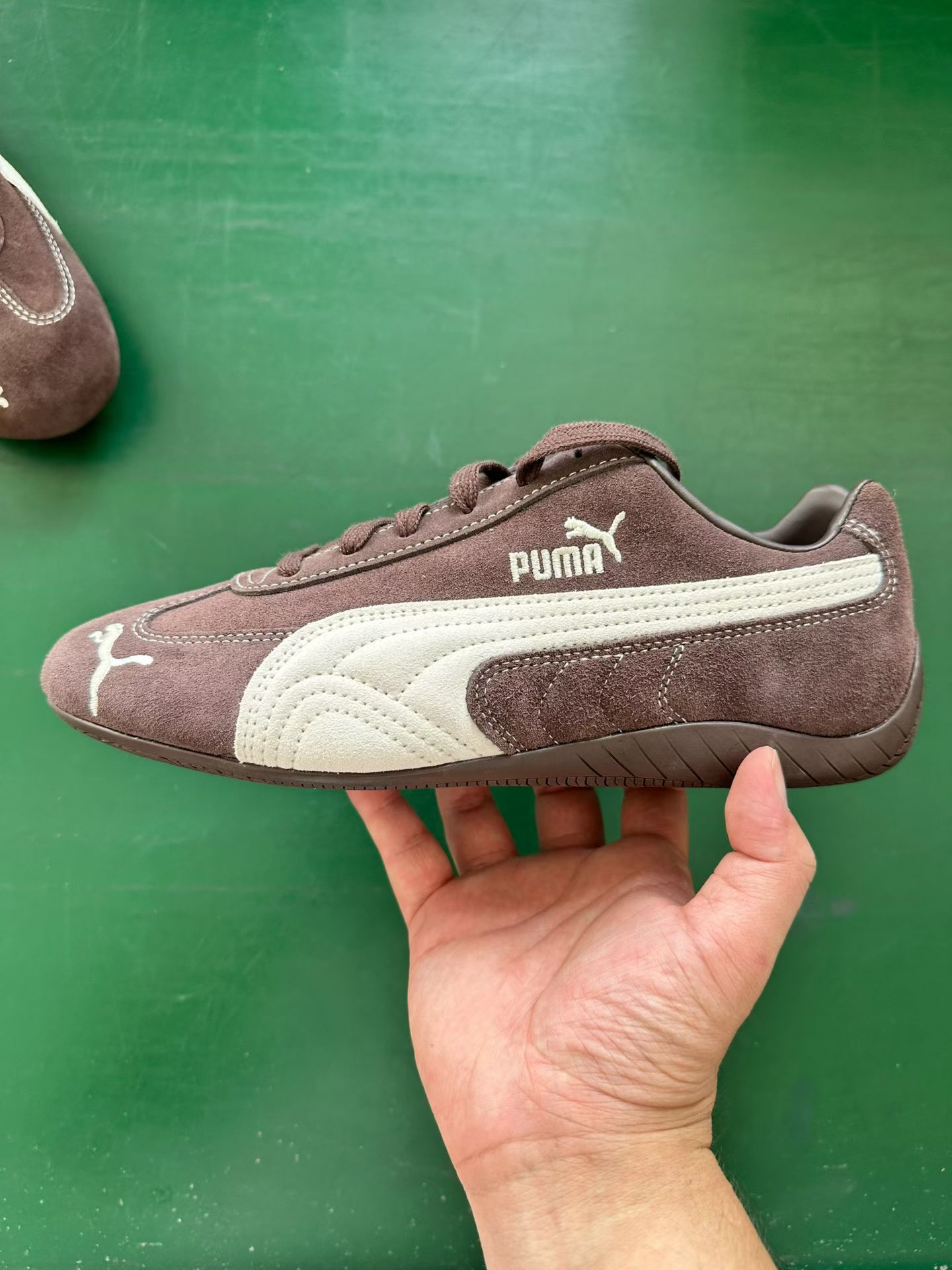 PUMA Speedcat TTF Unisex Sneakers - Classic Suede Design, Brown Color 2 a1759901793374 2685