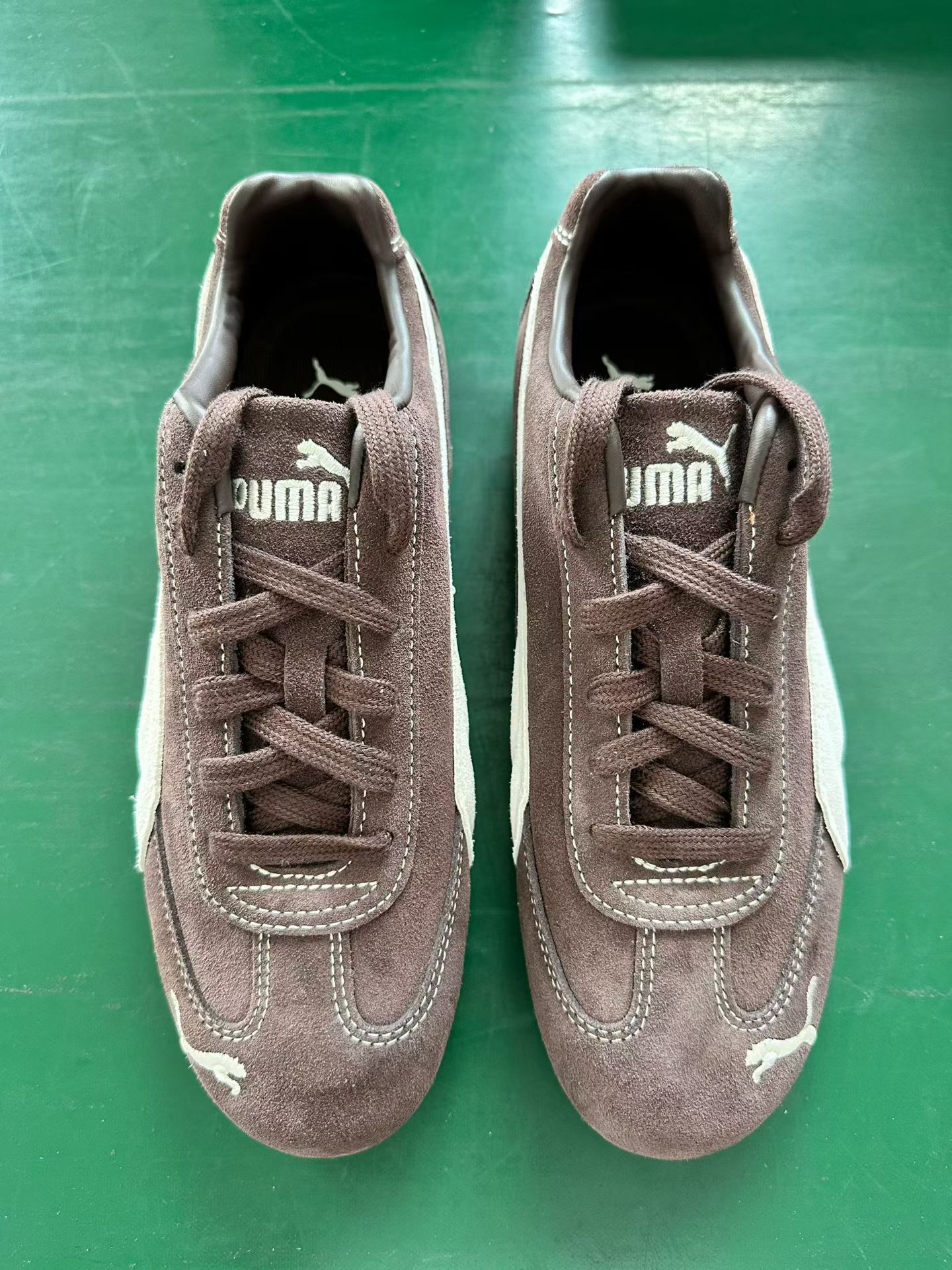 PUMA Speedcat TTF Unisex Sneakers - Classic Suede Design, Brown Color 8 a1759901794911 3612