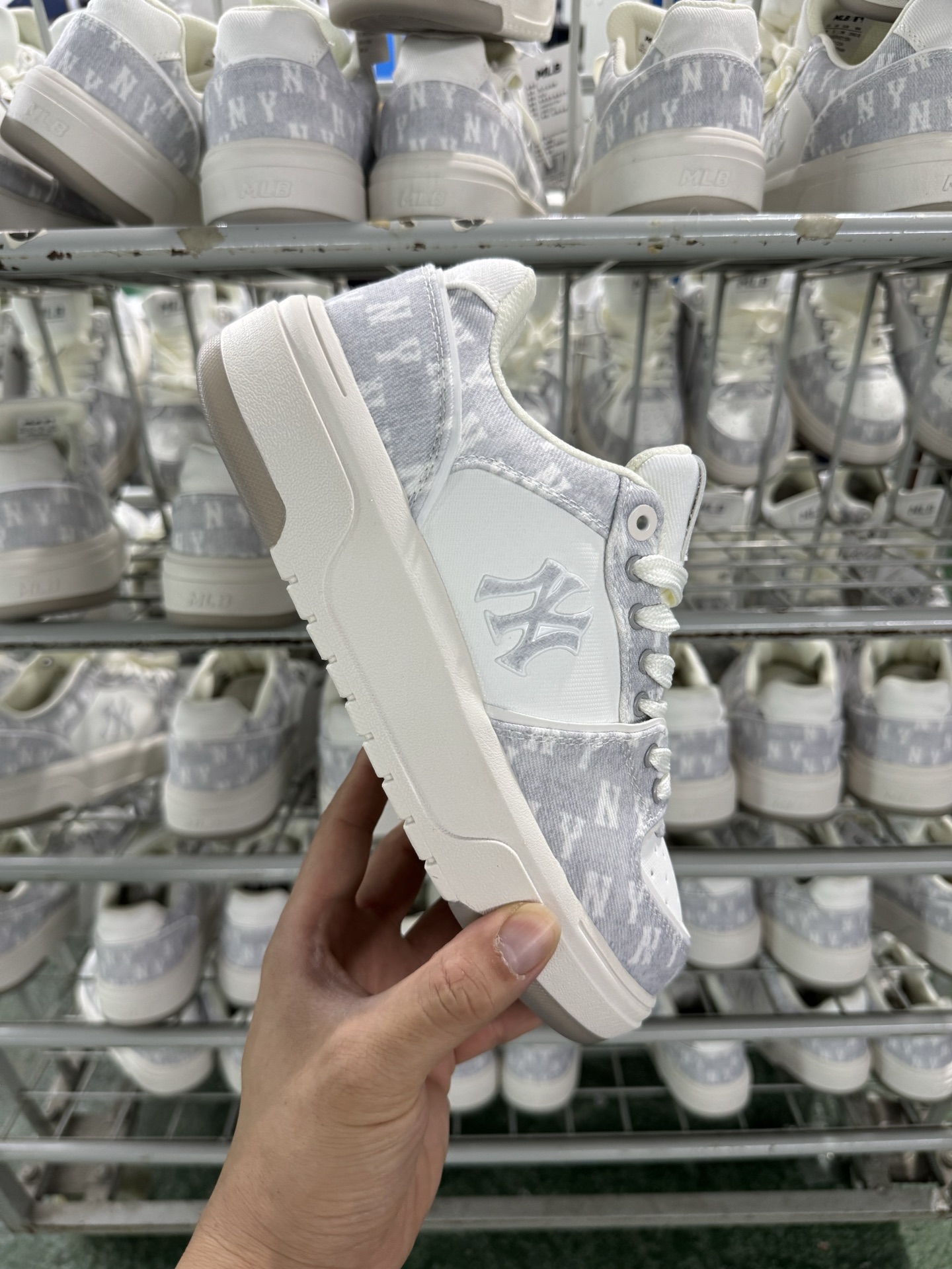 MLB Bigball Chunky Embo Monogram New York Yankees Sneakers - Stylish & Comfortable