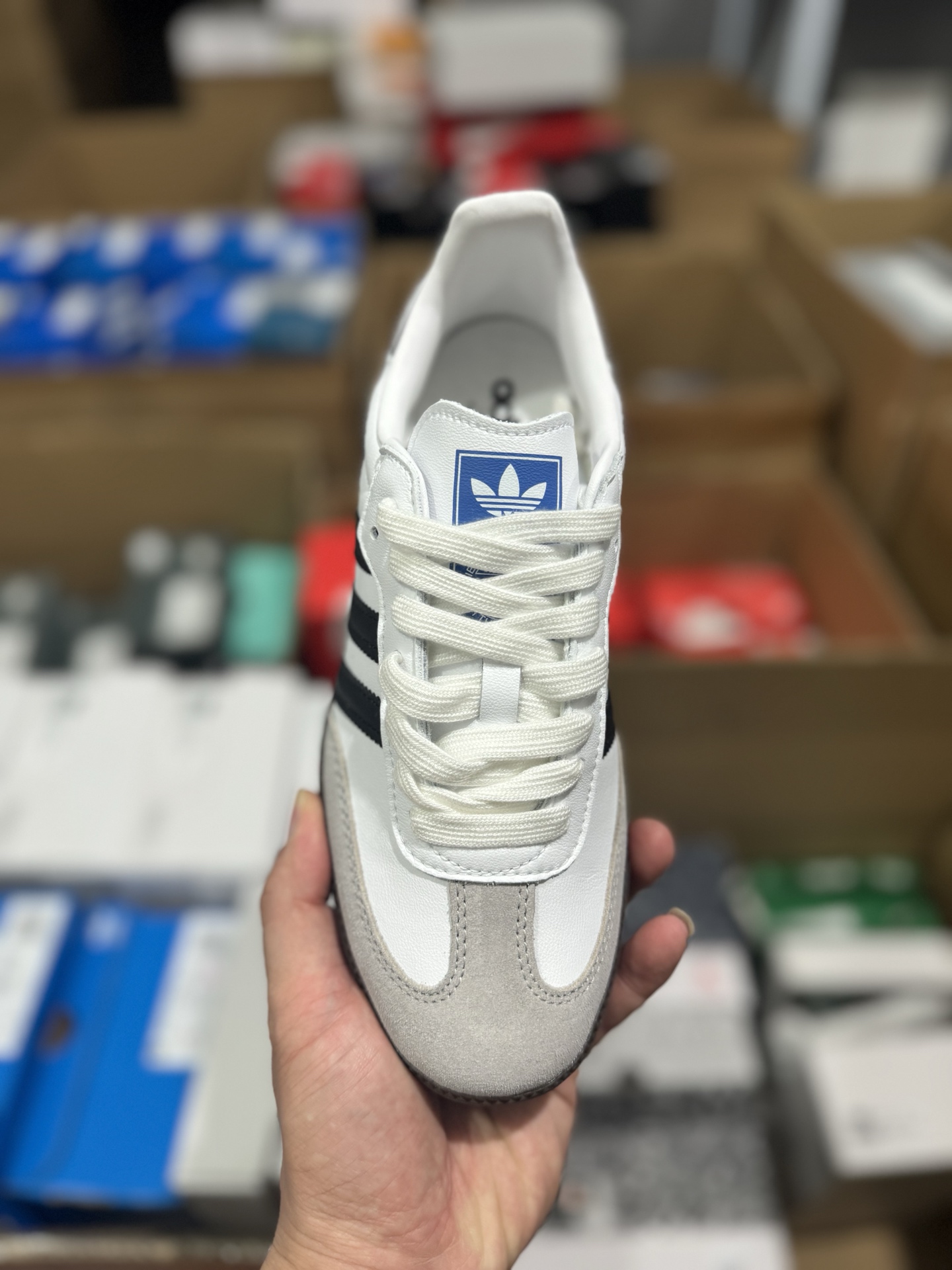 AD Original Samba OG Retro Classic Lightweight Sneakers - White/Black 3 i1760629828821 2680 0 1