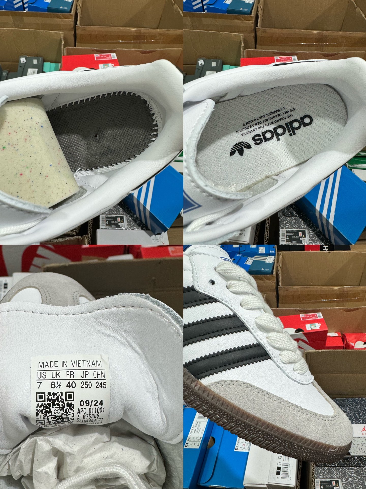 AD Original Samba OG Retro Classic Lightweight Sneakers - White/Black 10 i1760629828821 5216 0 8