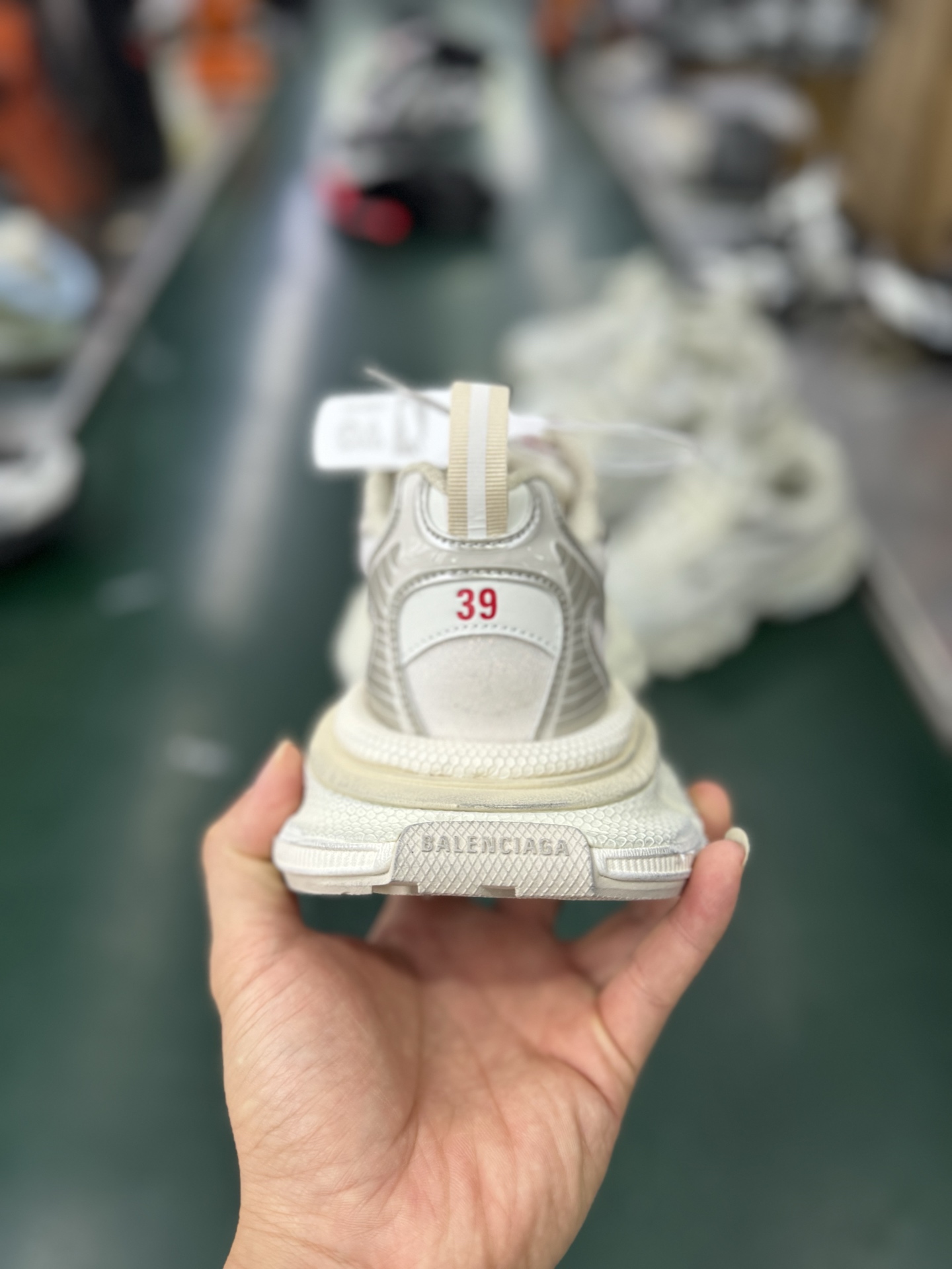 P400VG版本满天星Balenciaga巴黎世家 3XL 银粉满天星 734734 W3XLX 2260