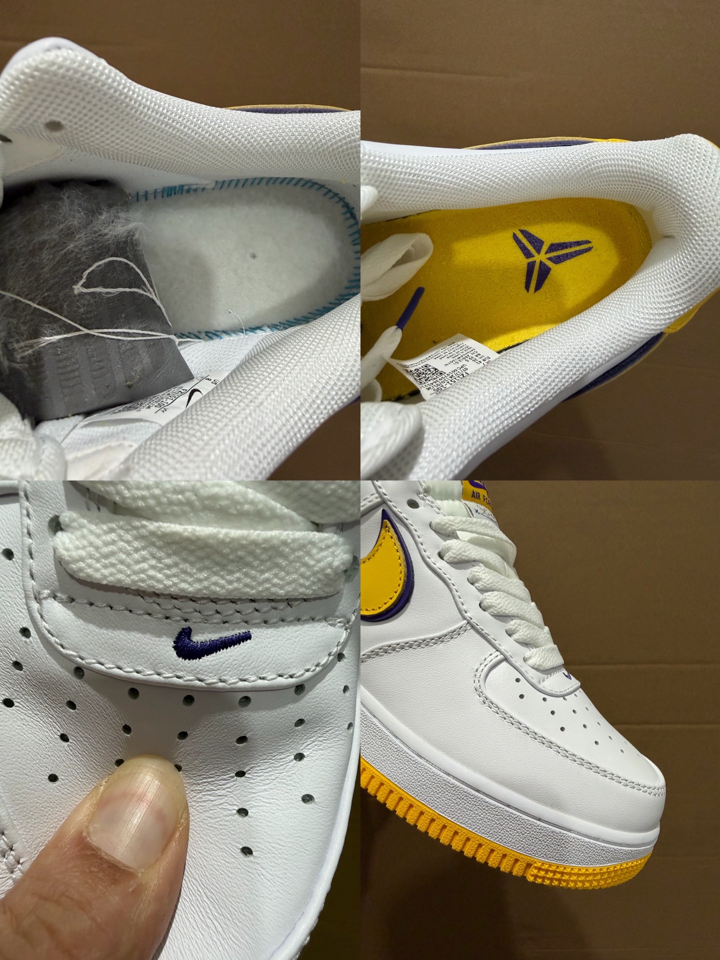 特价福利‼️ 原装头层Kobe Bryant x Nike Air Force 1 Retro Q男女鞋