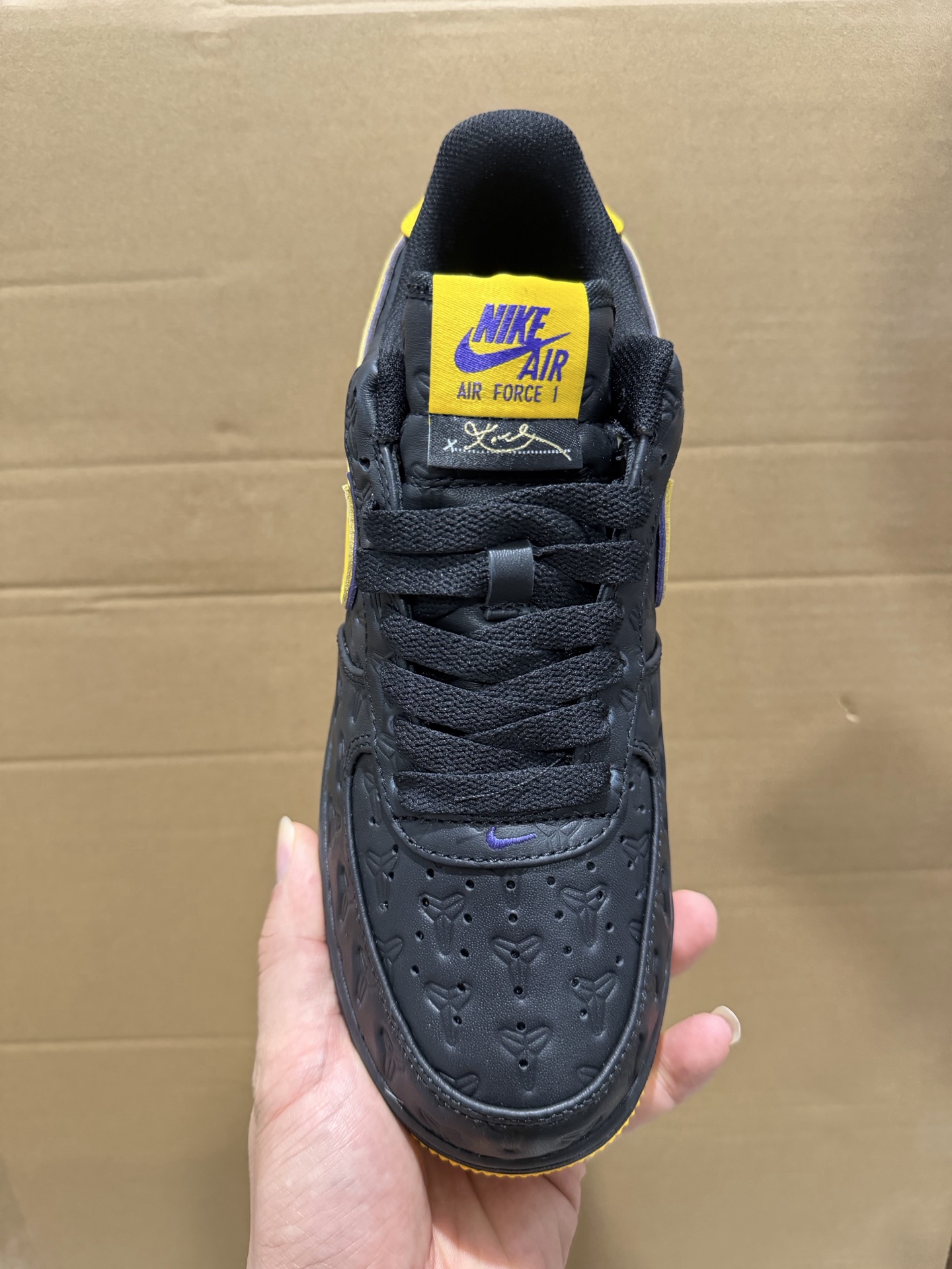 特价 福利‼️ 原装头层Nike Air Force 1 Low “Kobe Bryant” 防黑黄男女