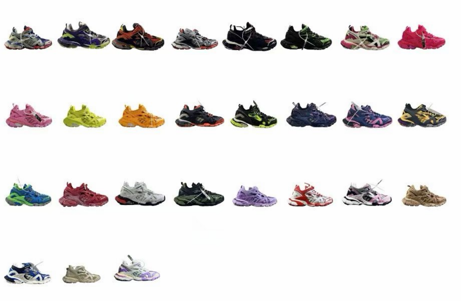 特价福利  OK版Balenciaga 巴黎4代系列 尺码：35-46 ，o