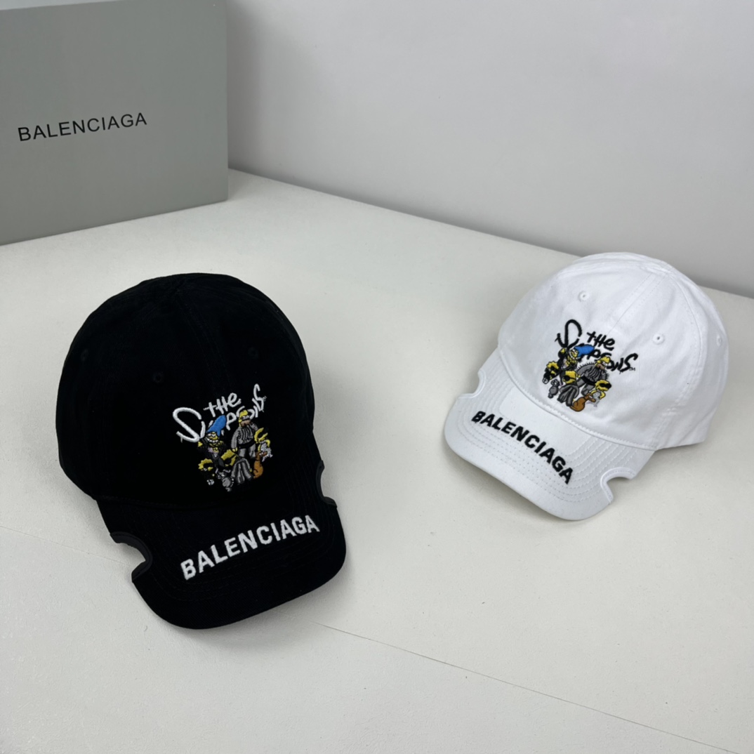 Adult Balenciaga embroidered baseball cap, in stock, ships immediately 🧢 simple, stylish, super incredibly good-lookin…