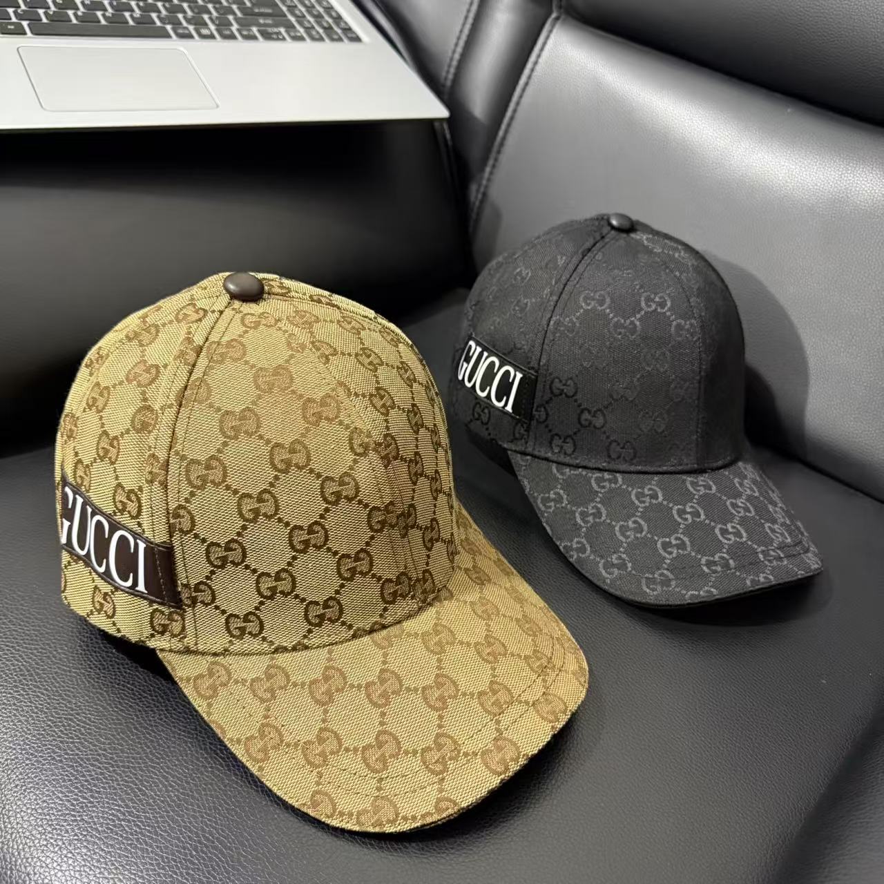 Adulto, nueva gorra de béisbol Gucci ♥️ GUCCI fashion 🧢 serie oficial, los detalles coinciden con las imágenes. ¡Rápid…
