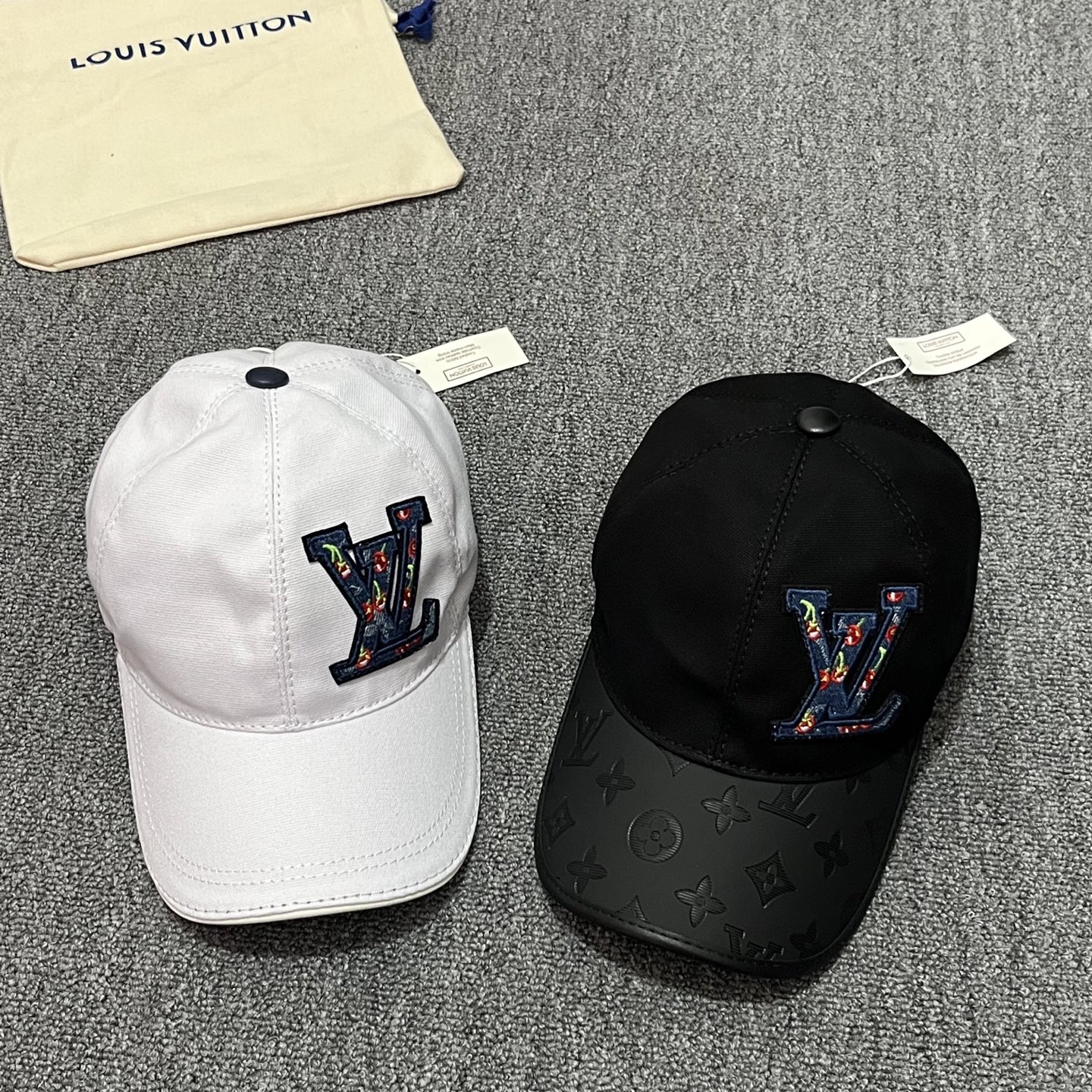 Gorra de béisbol nueva de adulto LV Louis Vuitton, réplica 1:1 con molde original, lona original, ligera y transpirable…