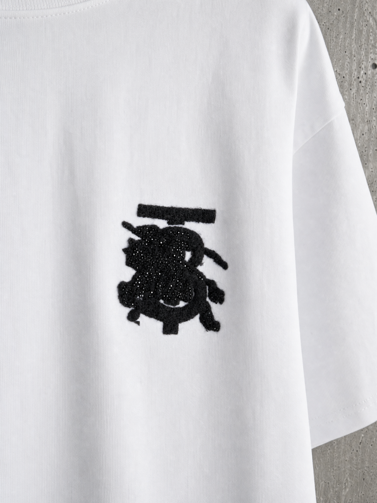 Burberry BBR 宝家 26ss新款T恤 马术骑士烫钻短袖