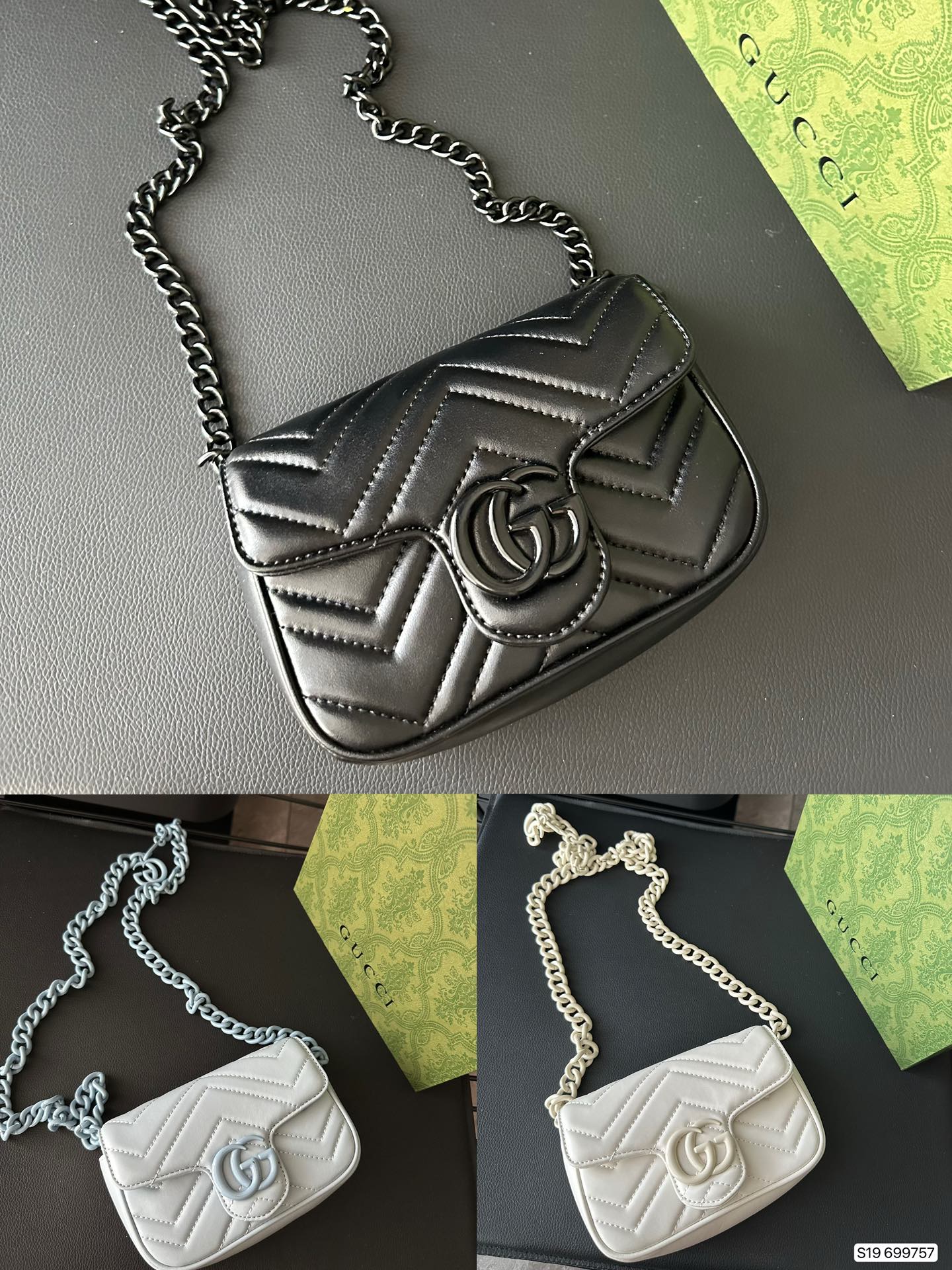 Gucci Marmont Doskonały
 Torby typu crossbody i na ramię