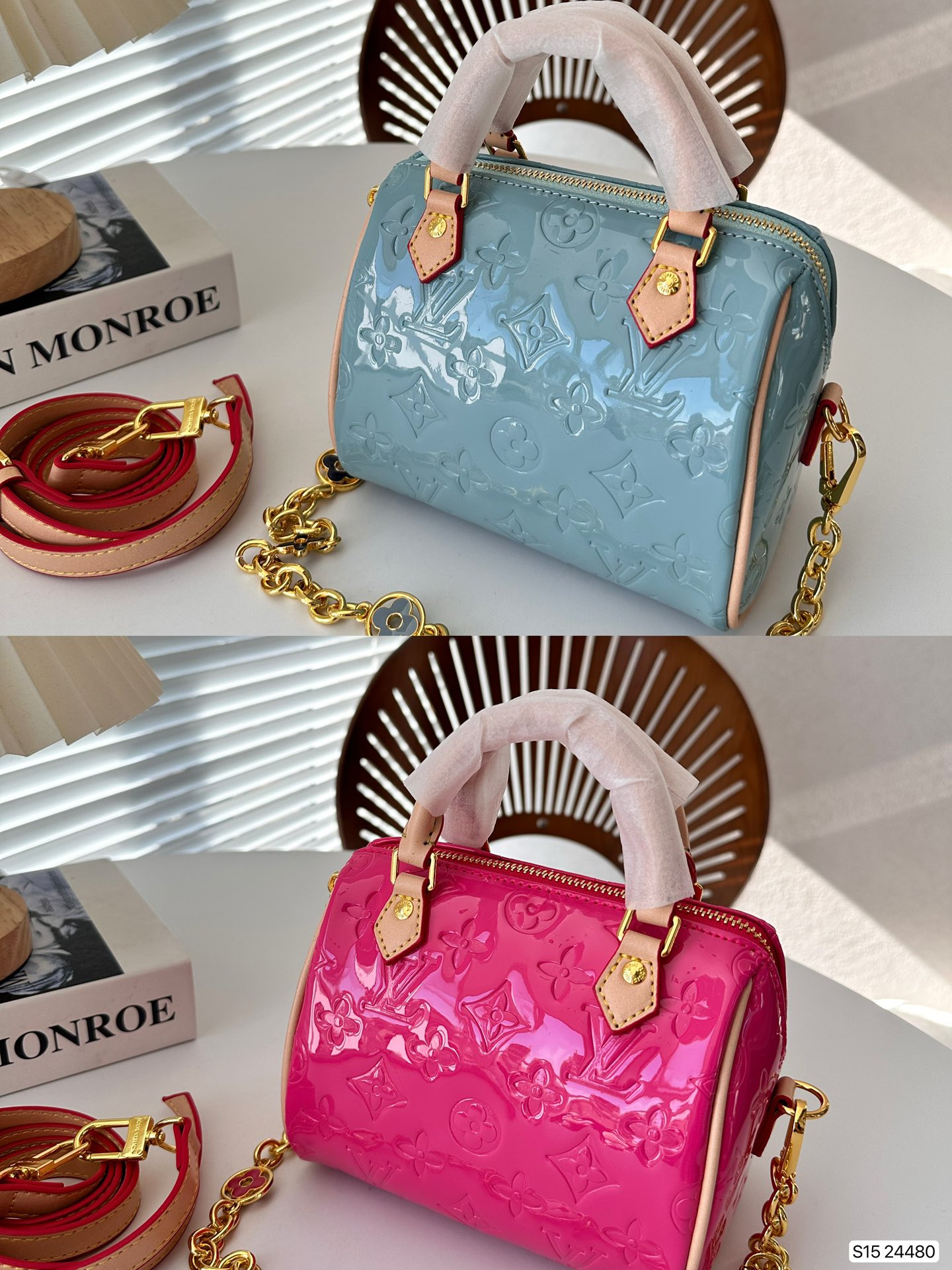 Louis Vuitton LV Speedy Bags Handbags Patent Leather