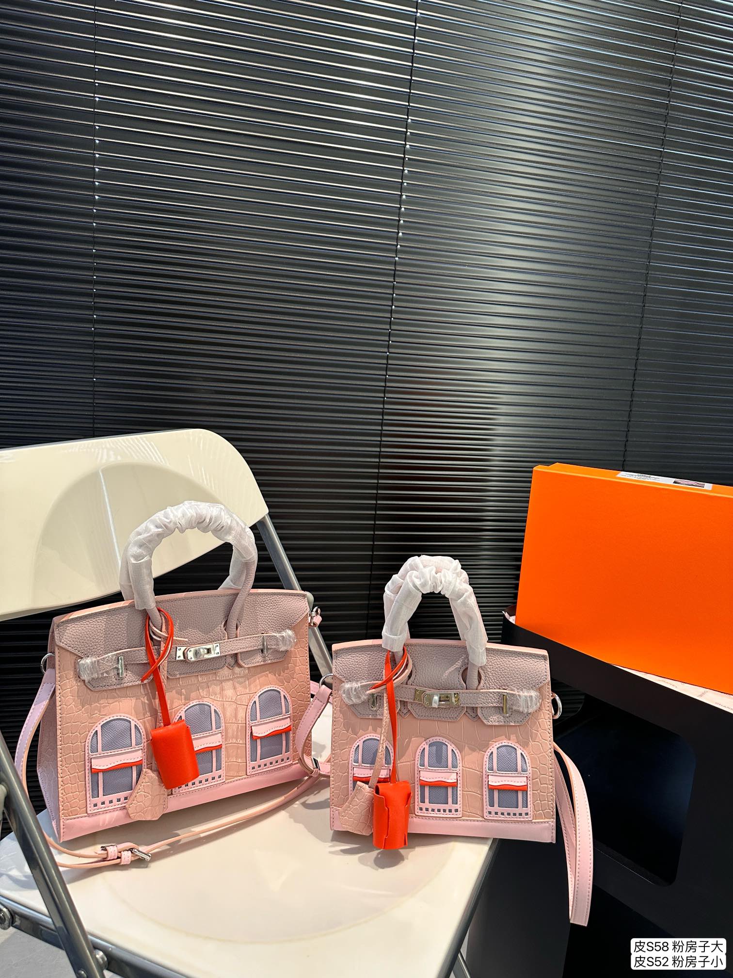 Hermes Birkin Neu
 Taschen Handtaschen Rosa Lässig