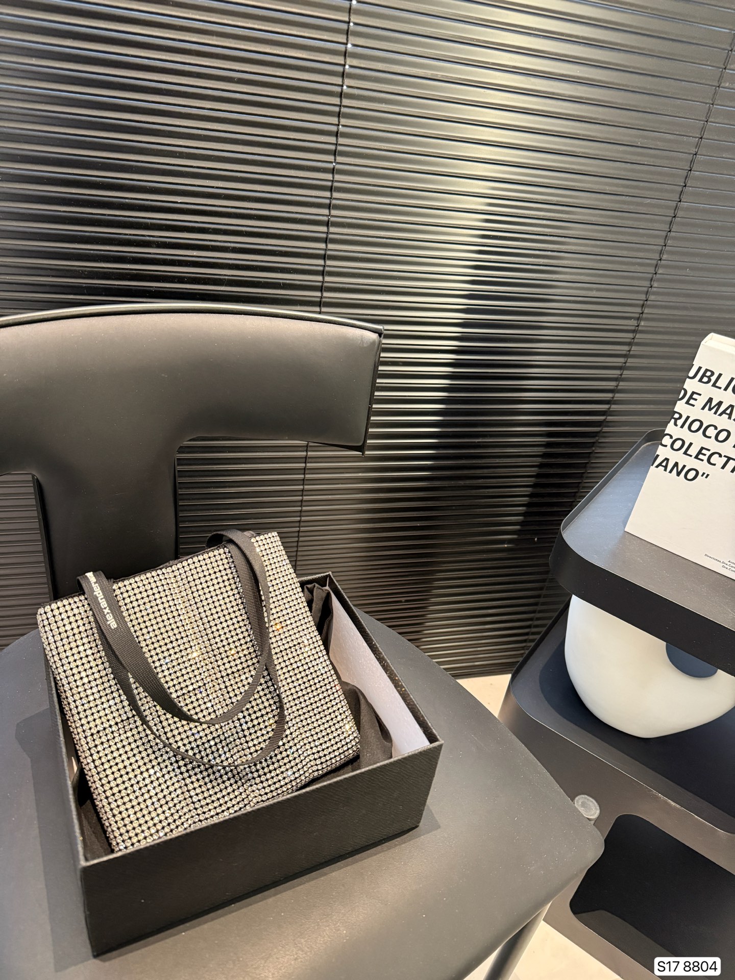 Alexander Wang Crystal Embellished Tote Bag, Shimmering Evening Bag 2 i1740992257855 8714 0 0