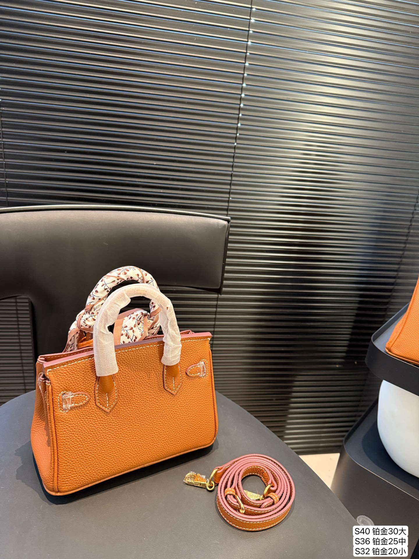 Birkin-Style Genuine Leather Handbag - Iconic Fashion Statement 6 i1740999335315 3720 0 4