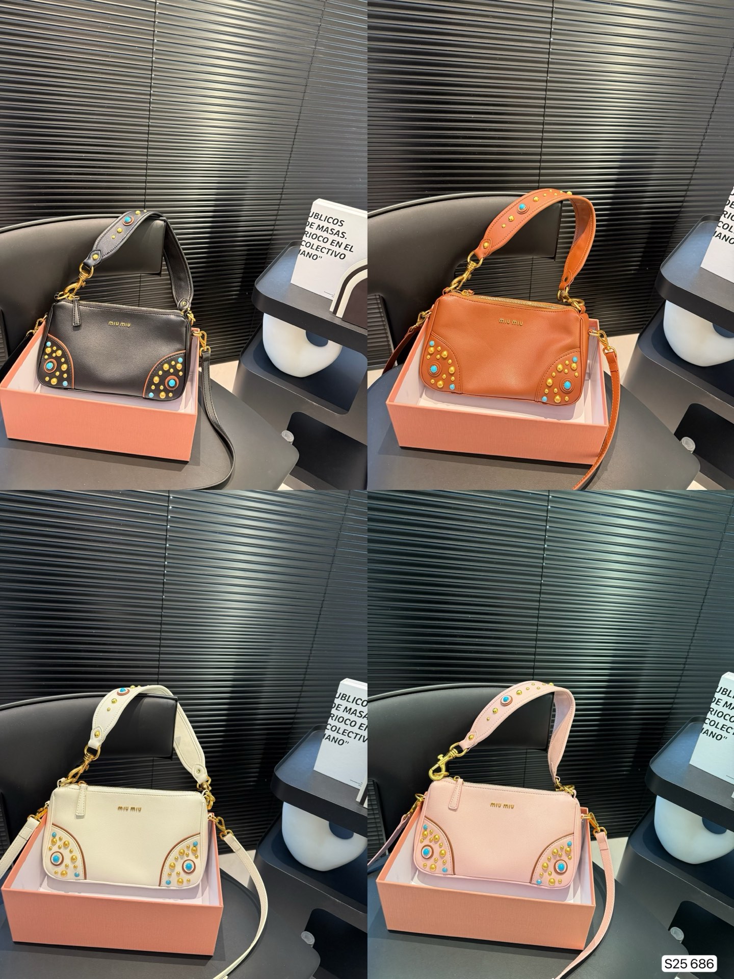 💰375 配盒子 缪缪腋下 没有美女子能拒绝Miumiu这只 miu节日氛围拉满 同时具备异域风情 #中古包vintage #我最爱的中古包#笔记灵感 #miu系穿搭 #miu系穿搭 真的是太懂女人了 尺寸:25 14 货号686