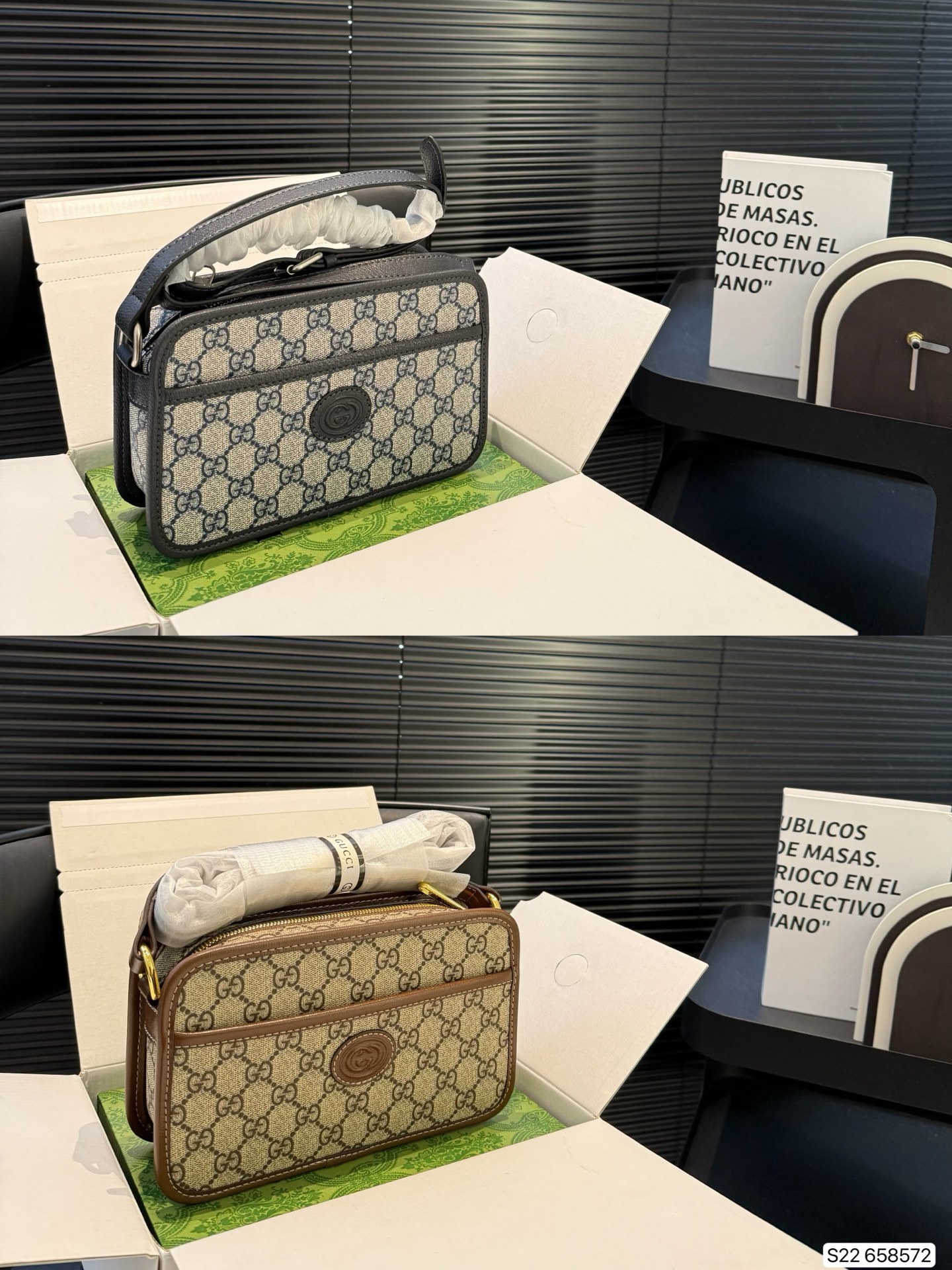 Gucci Camera Bag, Retro Crossbody, Shoulder Bag, 22*14 cm