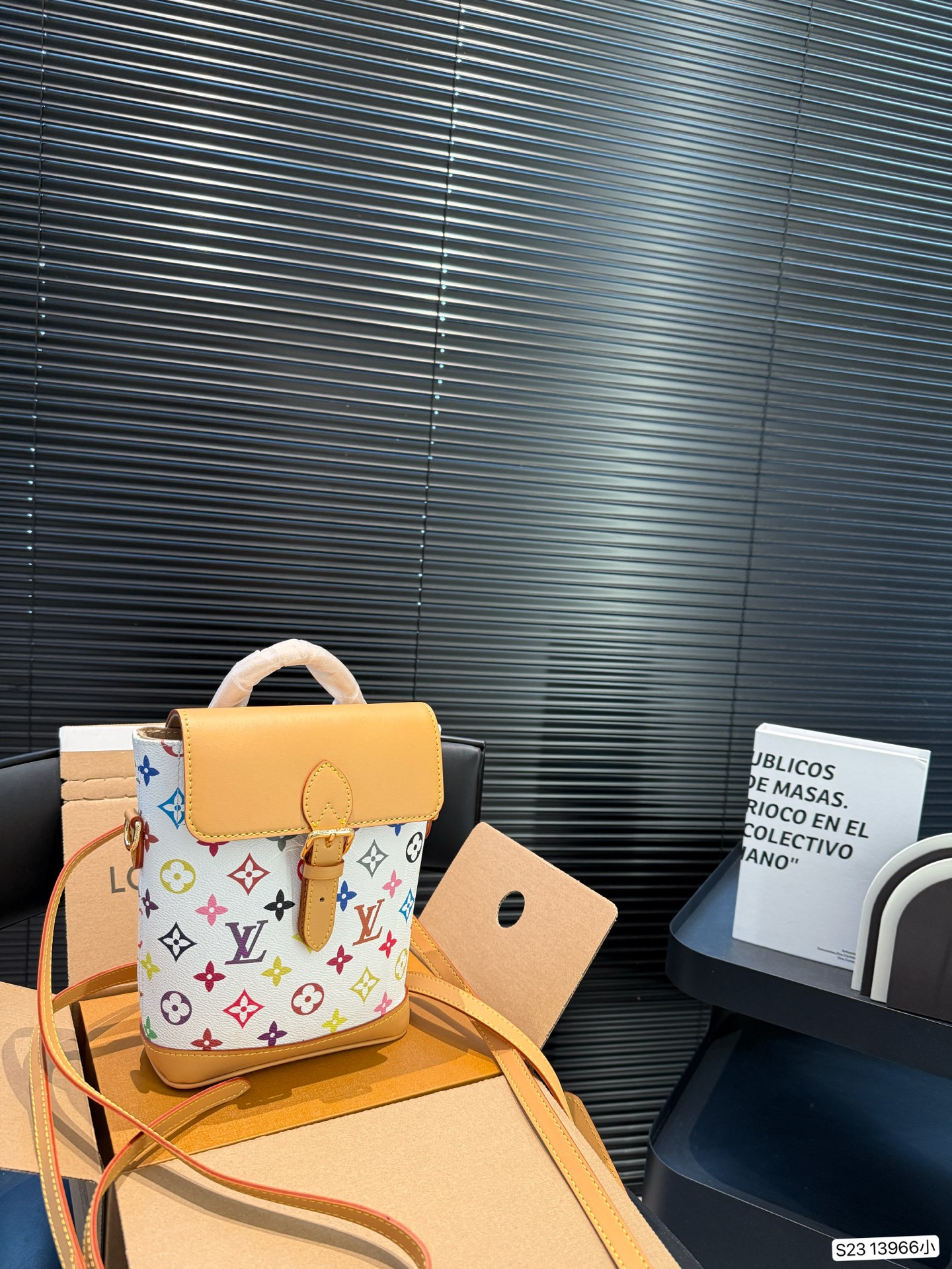 Louis Vuitton Mini Backpack Multicolor Monogram Coated Canvas with Box 3 i1746782501373 6874 0 1