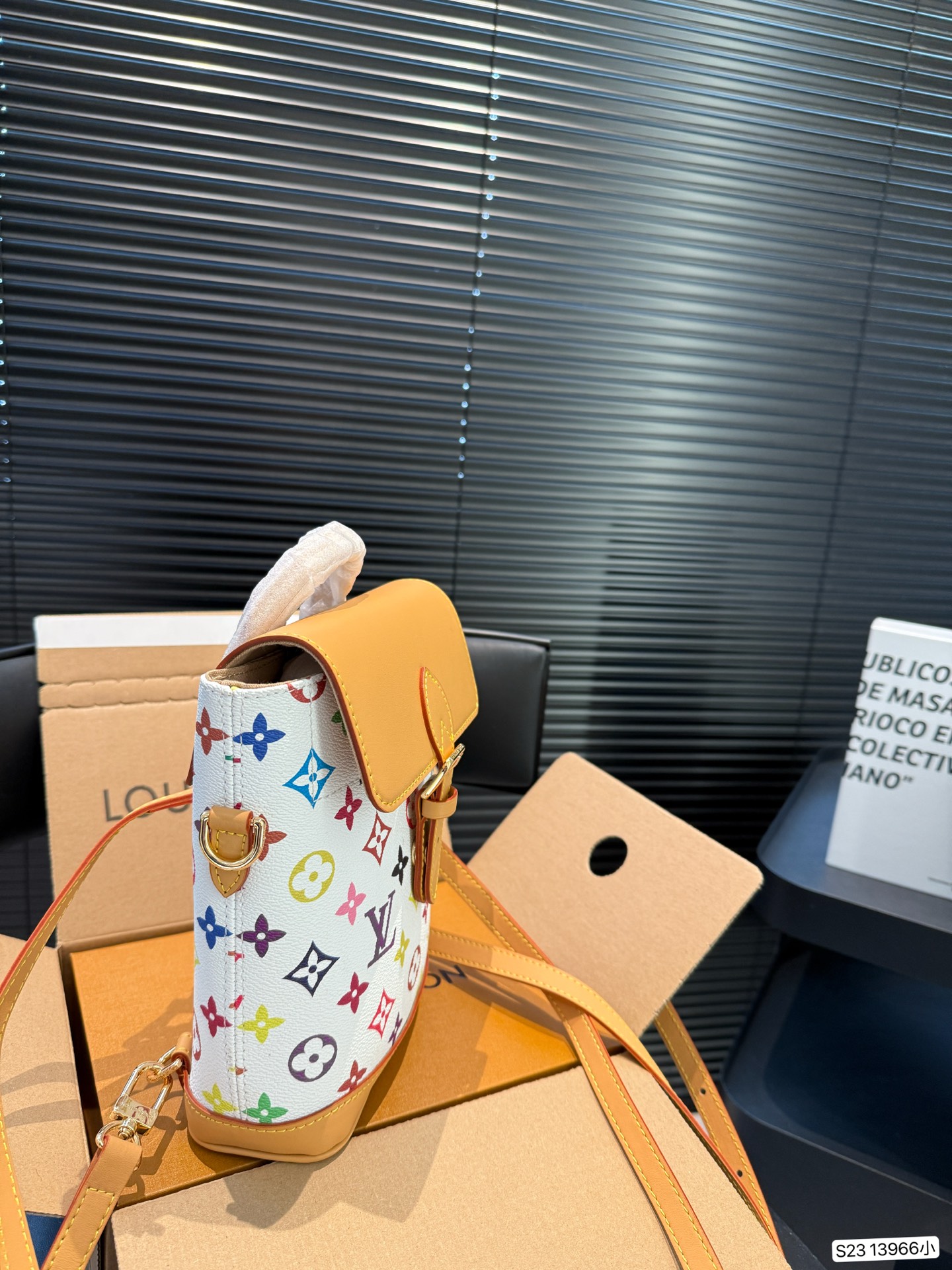 Louis Vuitton Mini Backpack Multicolor Monogram Coated Canvas with Box 5 i1746782502705 6906 0 3
